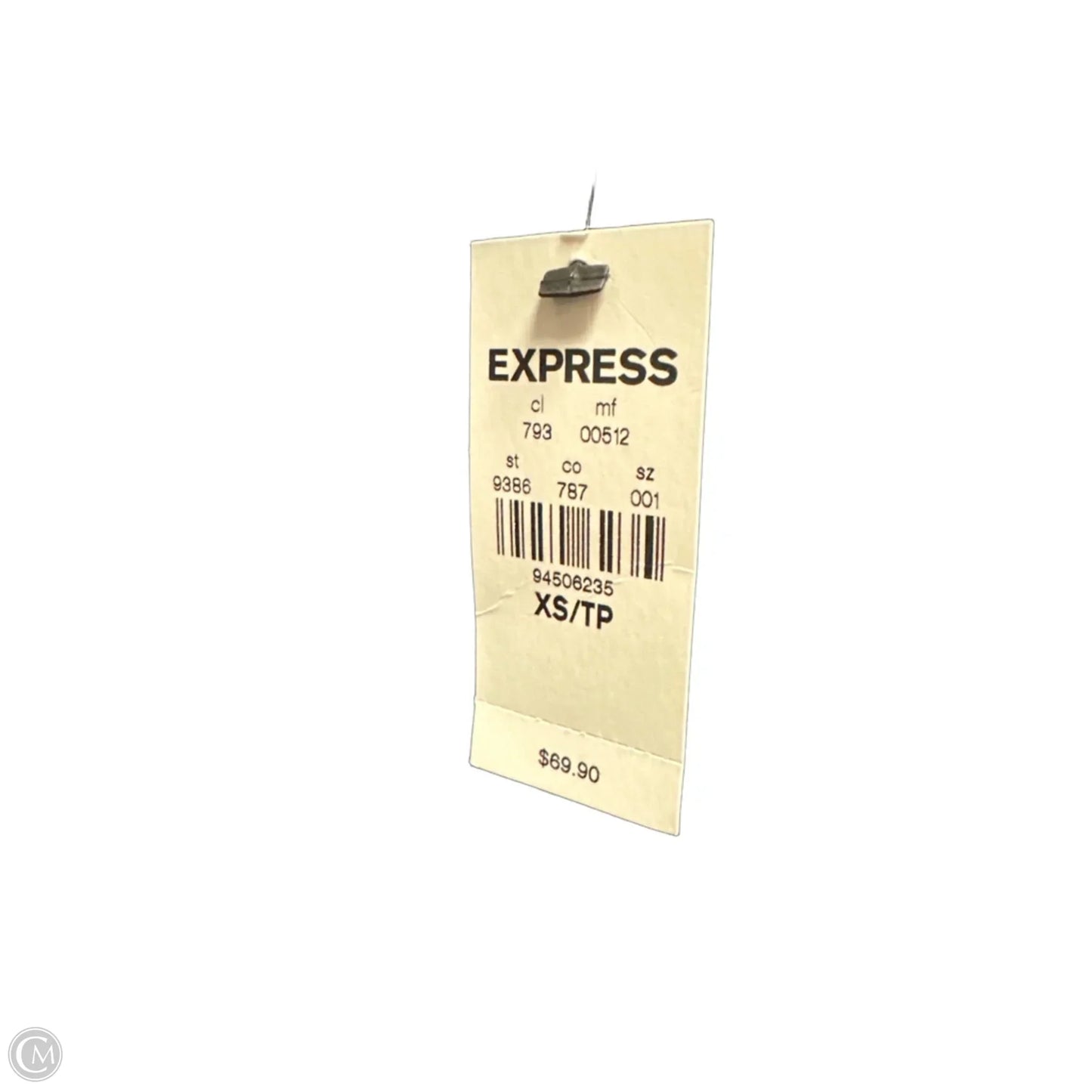 Dress Party Short By Express In Blue, Size: Xs