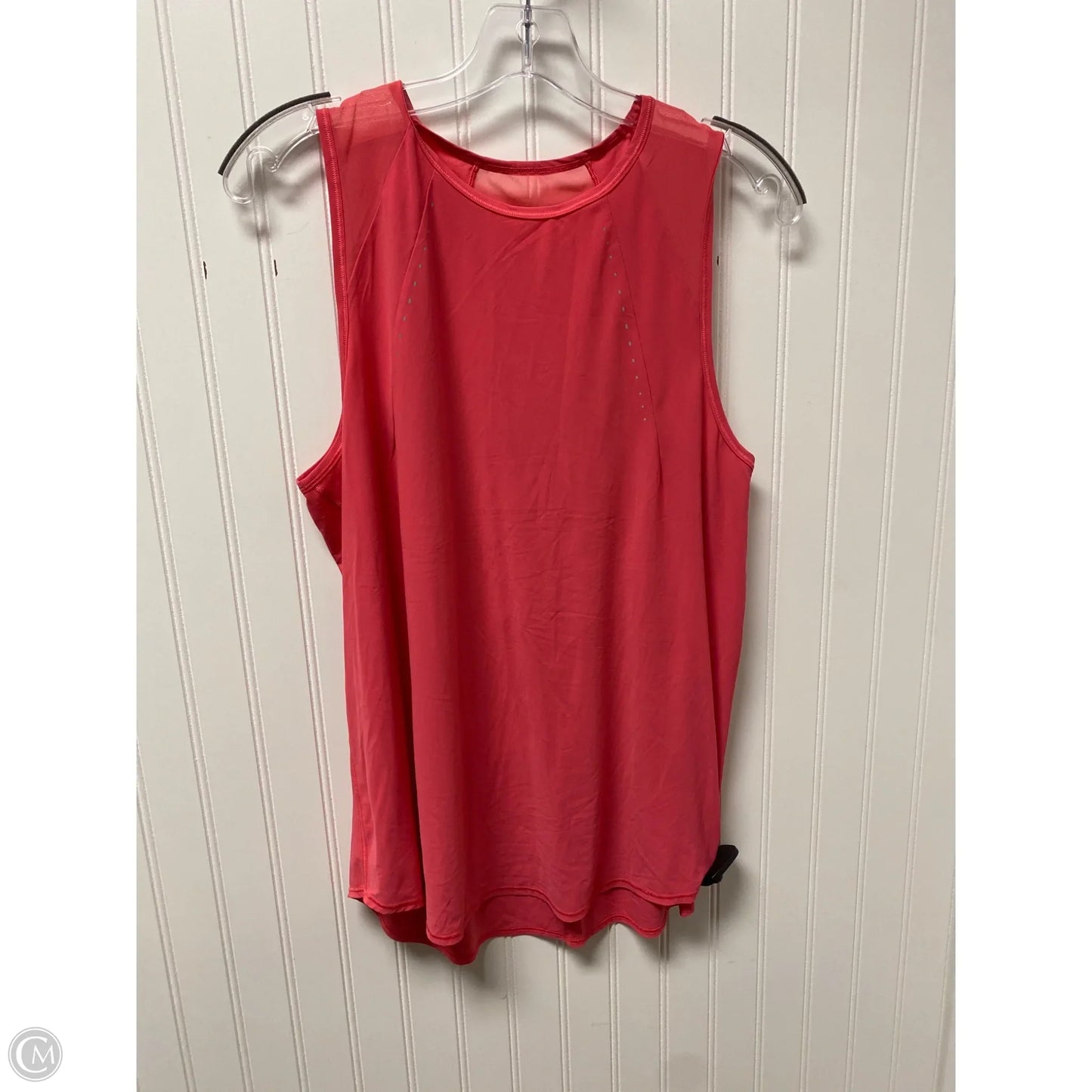 Athletic Tank Top By Lululemon In Pink, Size: M