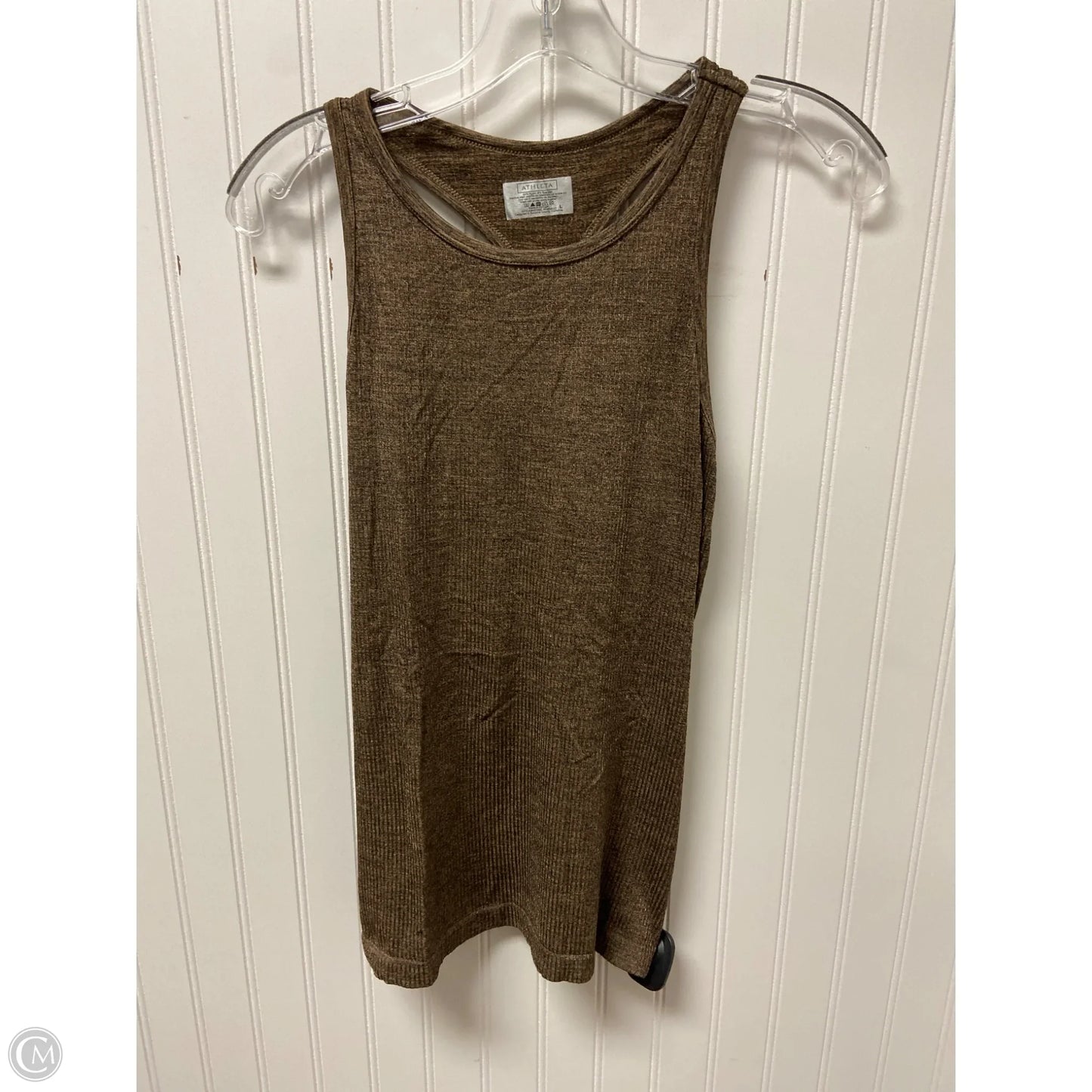 Athletic Tank Top By Athleta In Brown, Size: L
