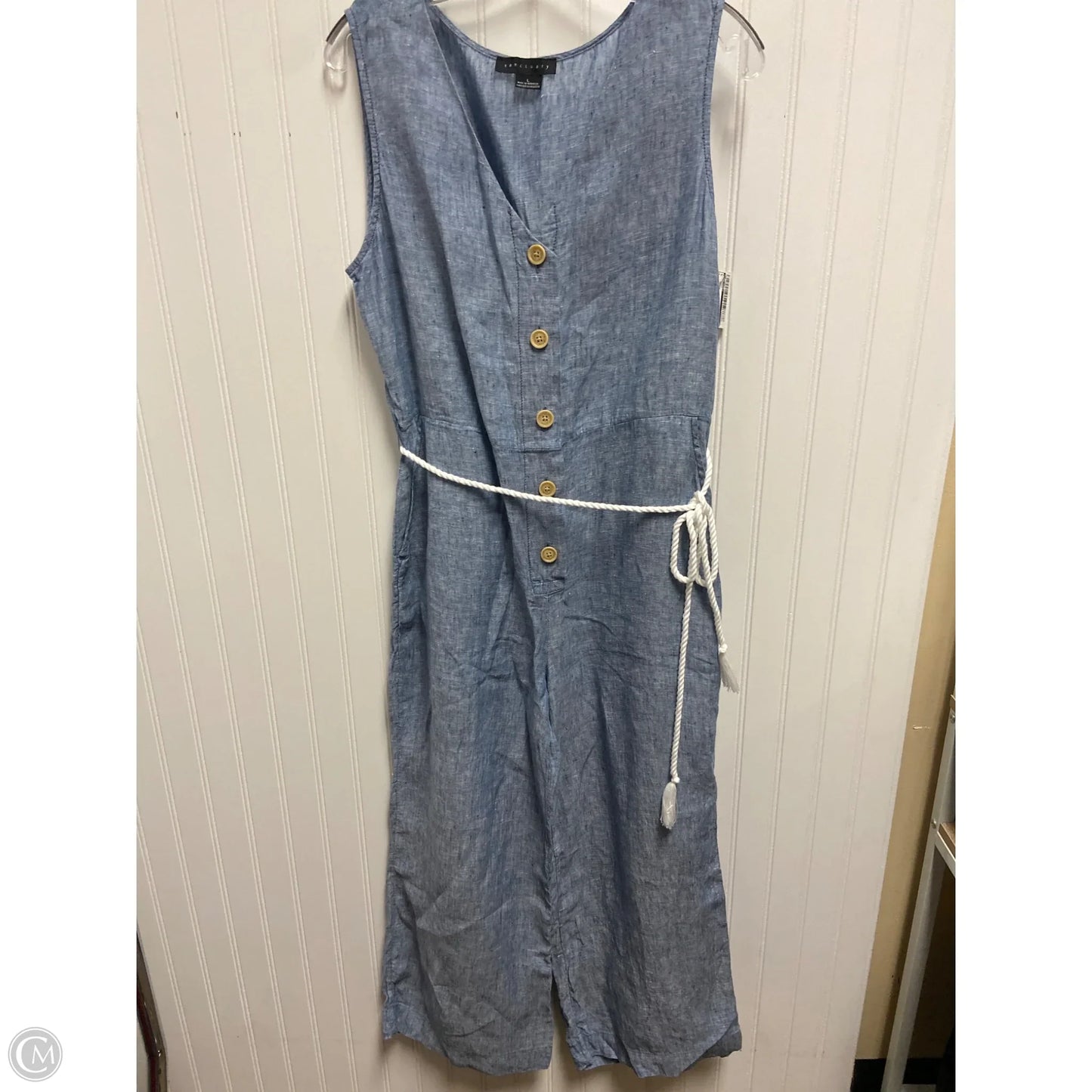 Jumpsuit By Sanctuary In Blue Denim, Size: L