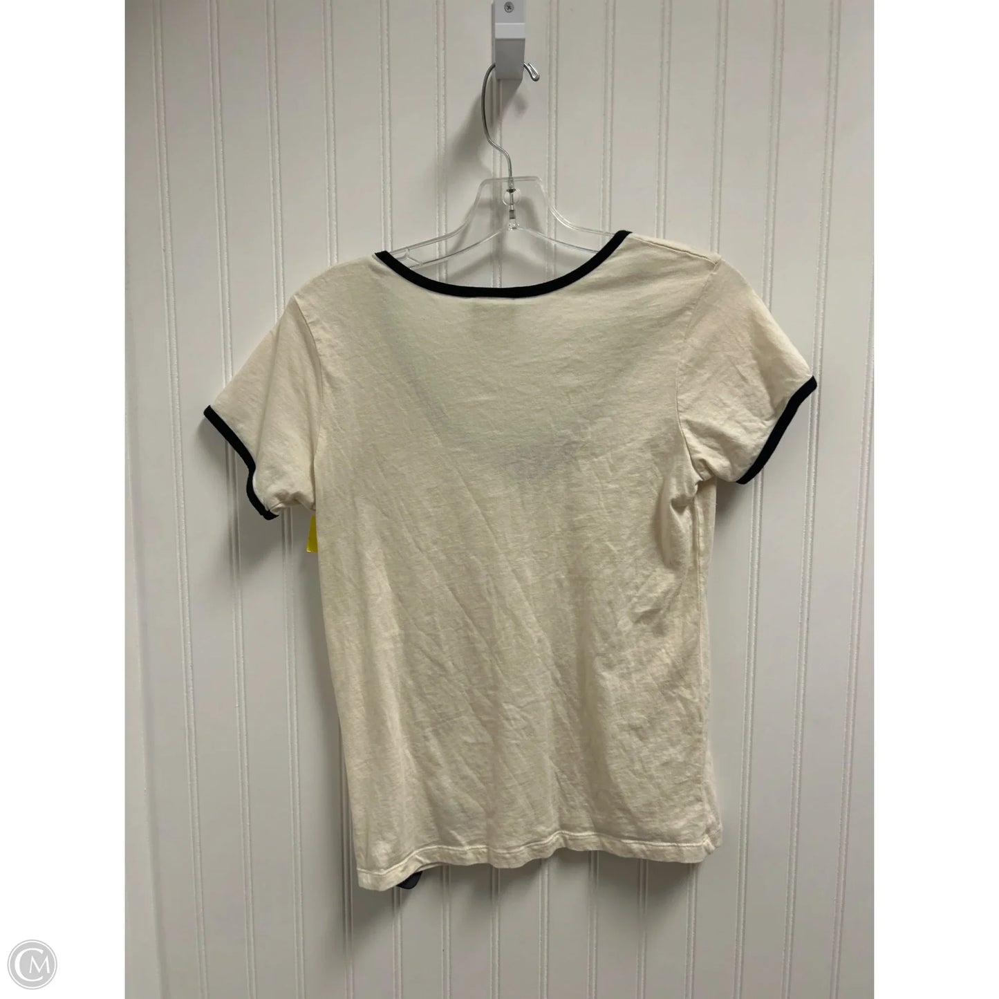 Top Short Sleeve Basic By Harley Davidson In Beige, Size: L