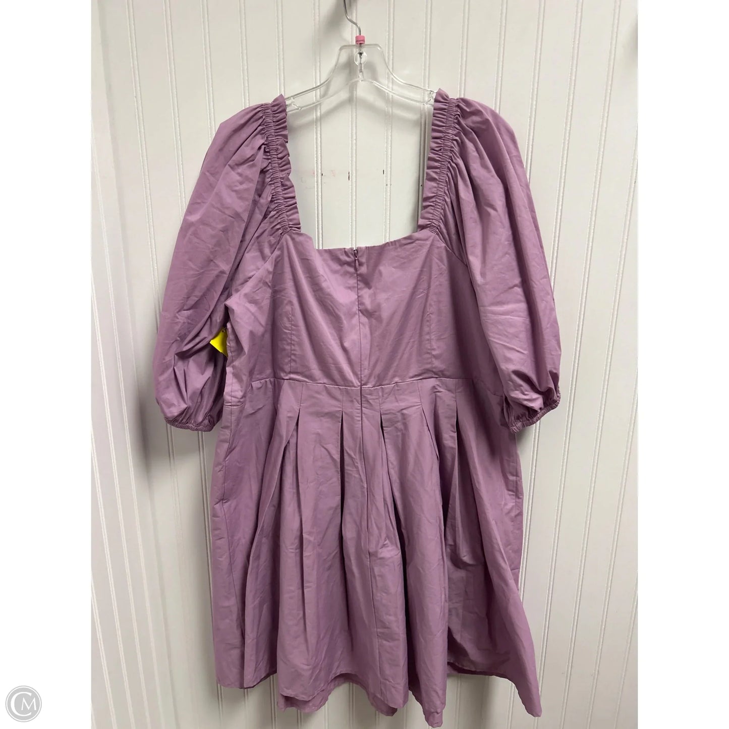 Dress Casual Short By Eloquii In Purple, Size: 2x