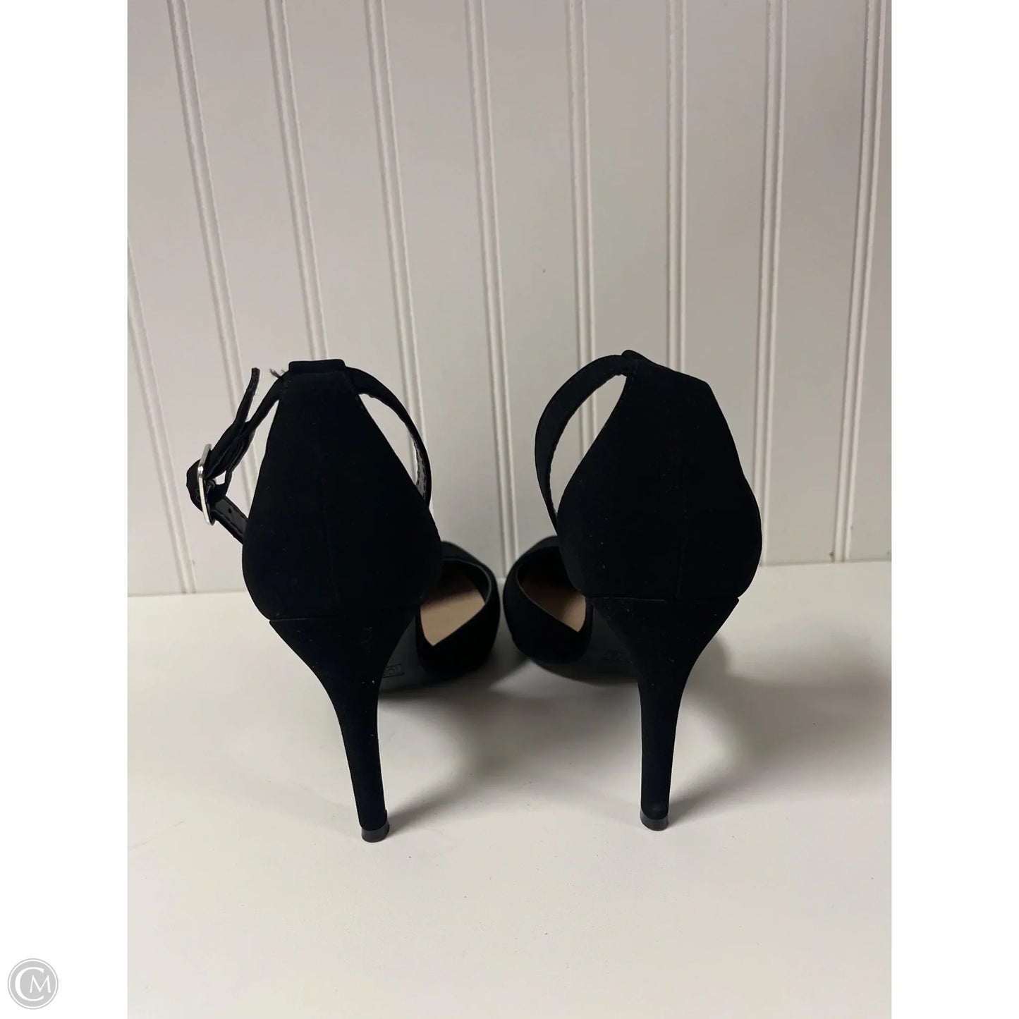Shoes Heels Stiletto By Top Moda In Black, Size: 7.5