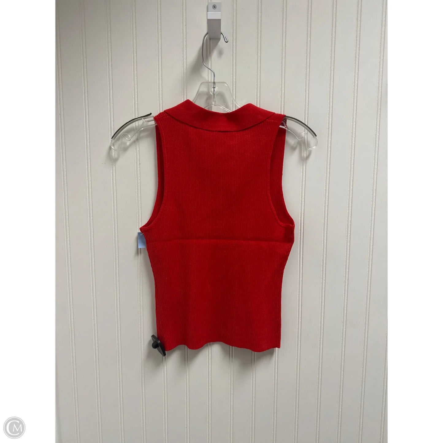 Top Sleeveless By French Connection In Red, Size: M