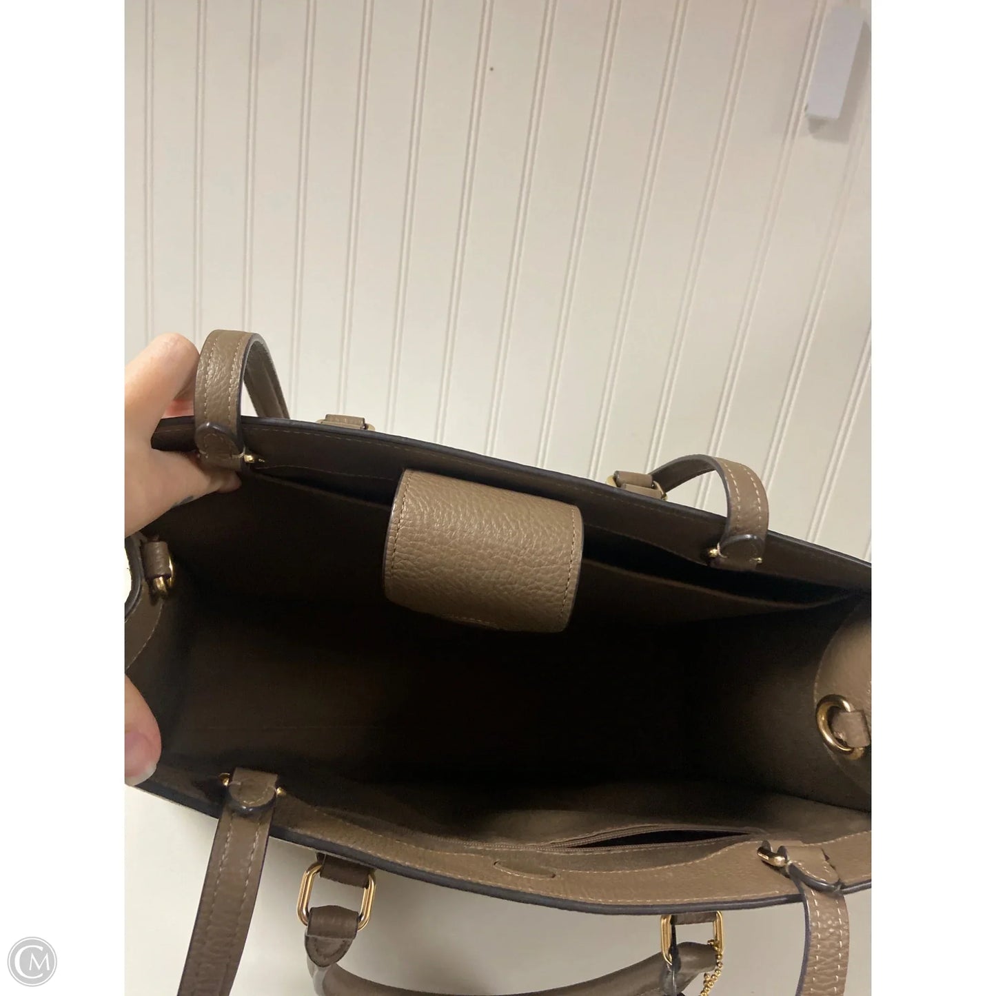 Handbag Designer By Coach, Size: Large