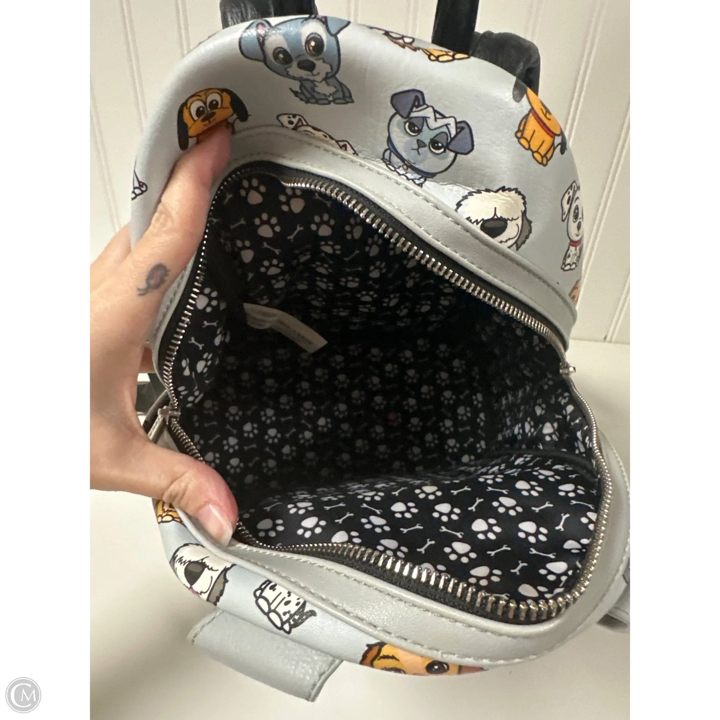 Backpack By Loungefly, Size: Medium