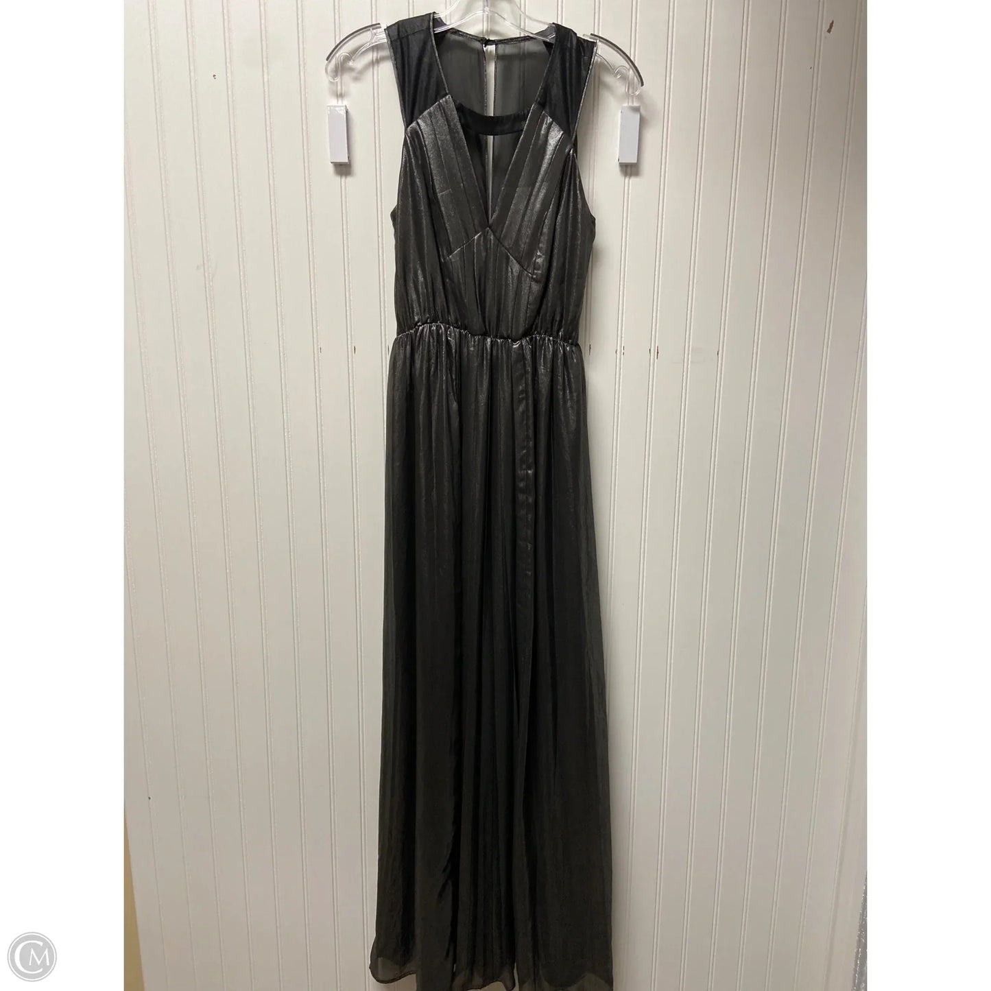 Dress Casual Maxi By Bcbgeneration In Grey, Size: Xs