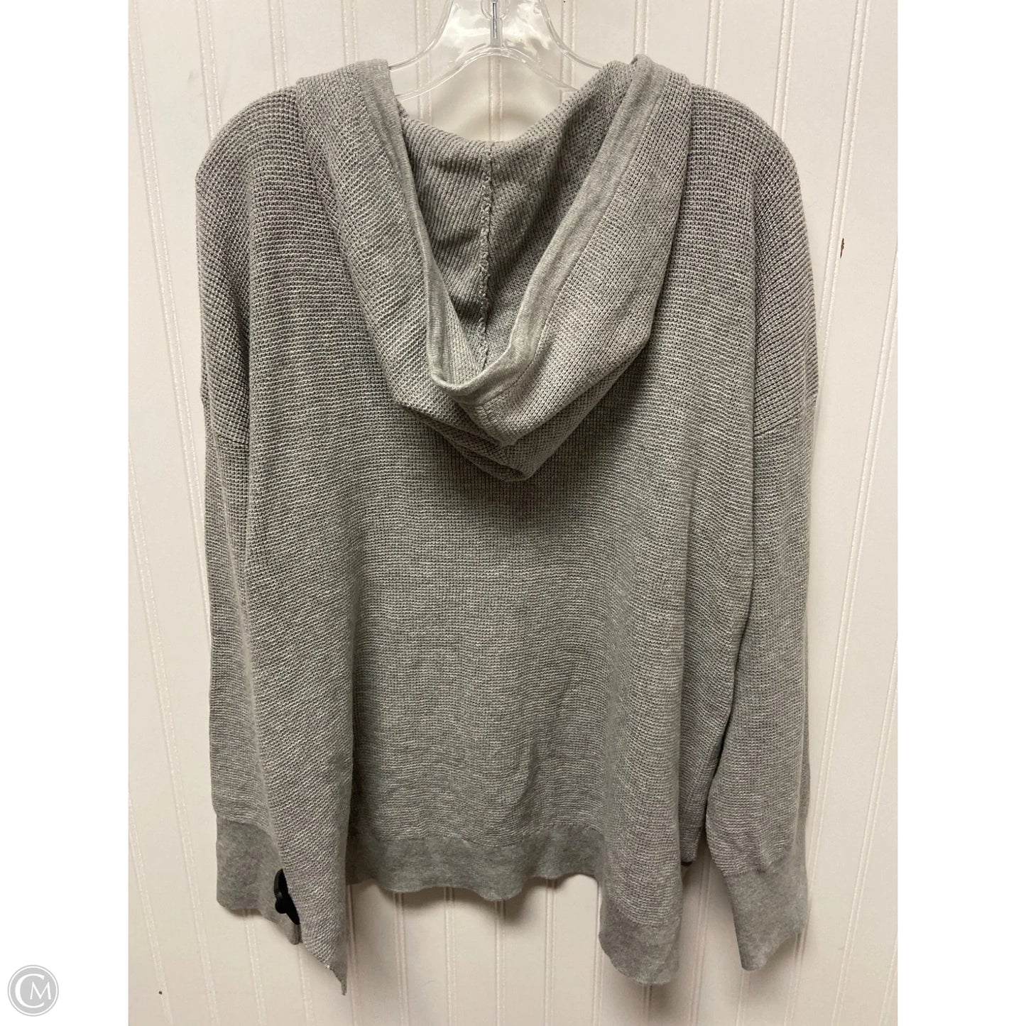 Sweatshirt Hoodie By Michael By Michael Kors In Grey, Size: Xl