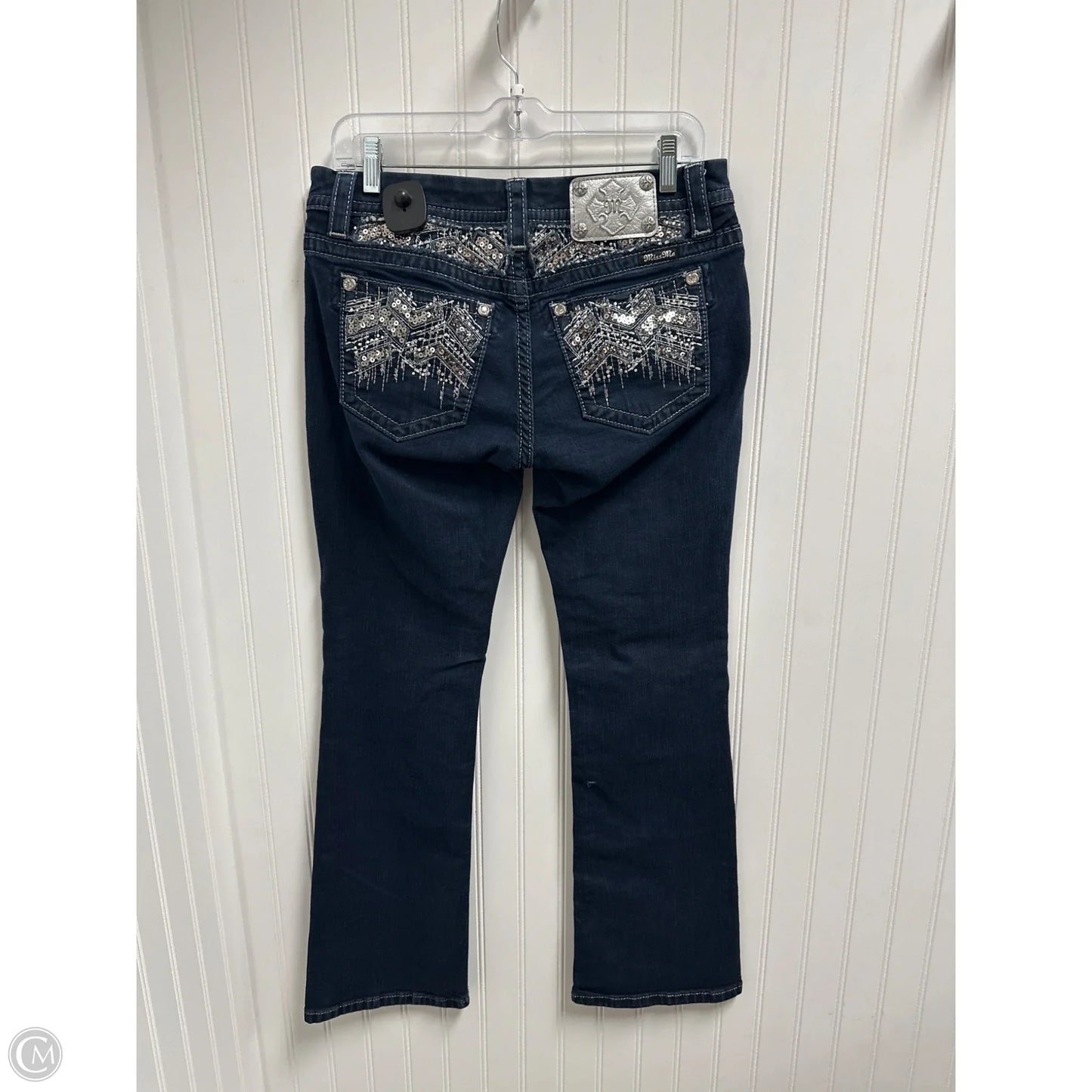 Jeans Boot Cut By Miss Me In Blue Denim, Size: 6