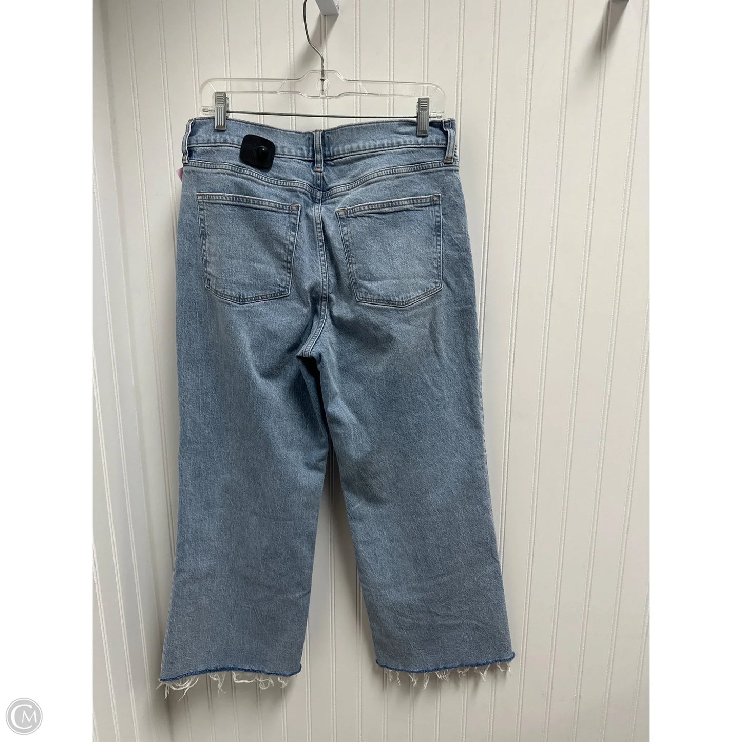 Jeans Flared By J. Crew In Blue Denim, Size: 8