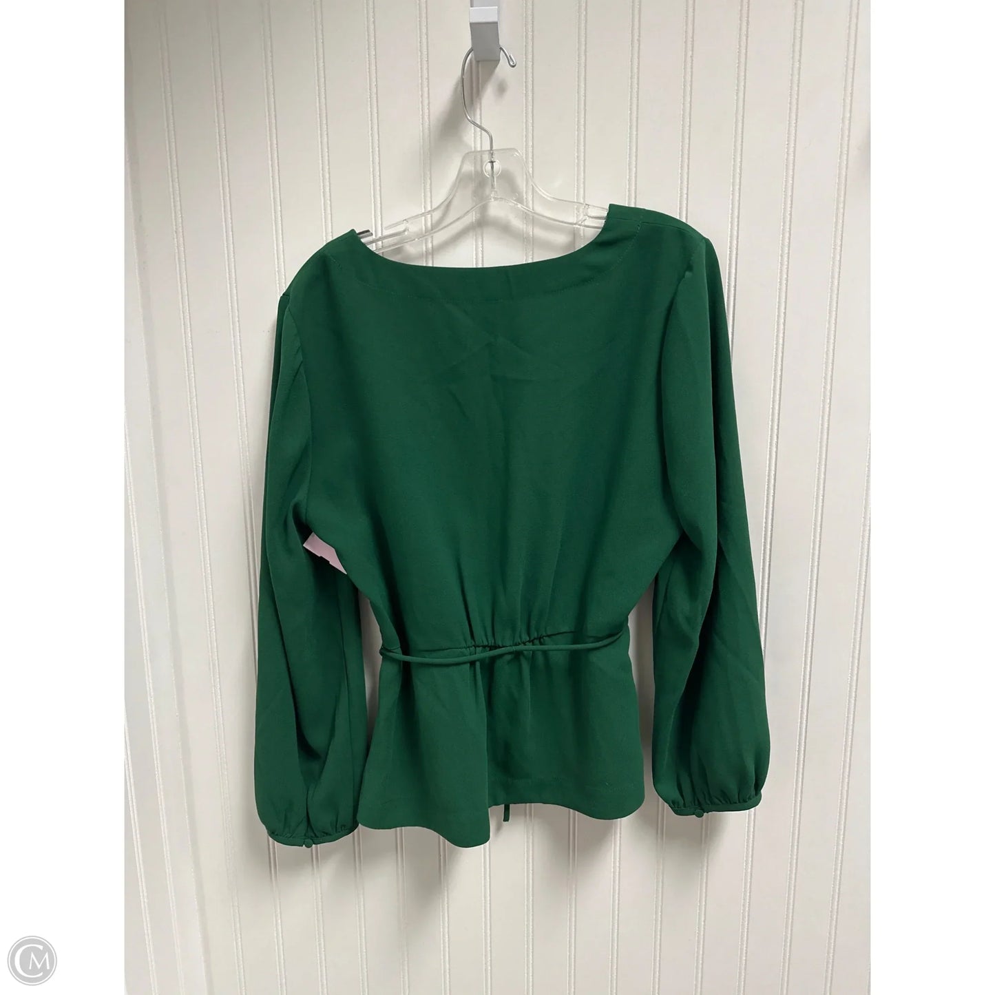 Top Long Sleeve By J. Crew In Green, Size: L