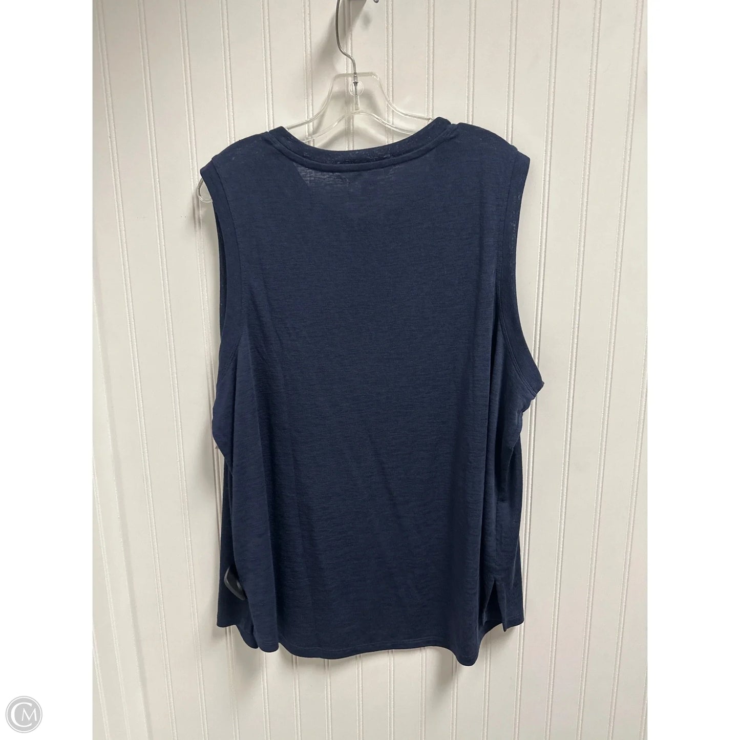 Athletic Tank Top By Athleta In Navy, Size: 2x