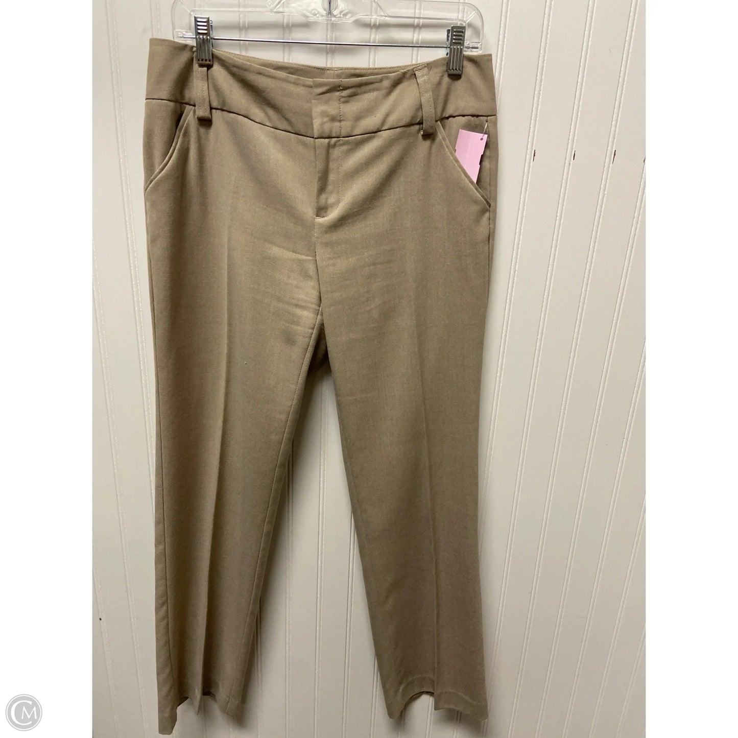 Pants Dress By Daisy Fuentes In Beige, Size: 8p
