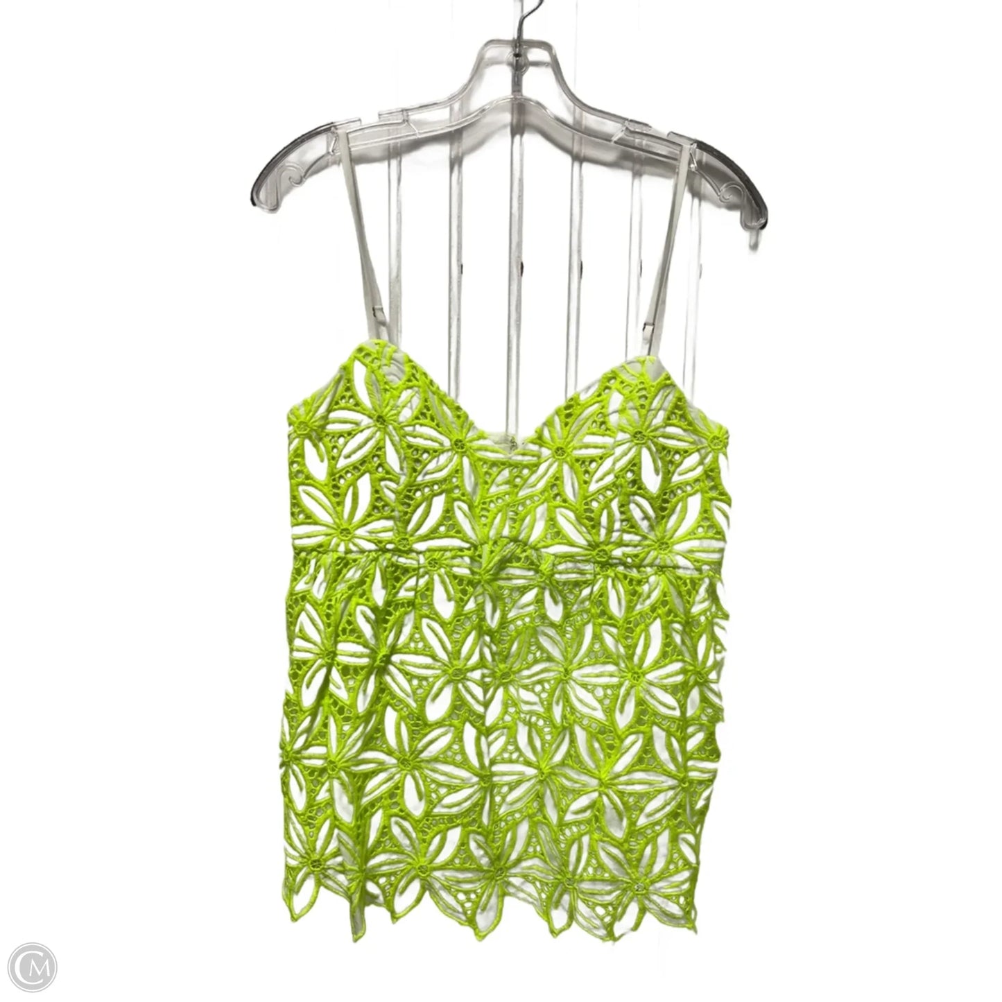 Top Sleeveless Designer By Lilly Pulitzer In Green, Size: S