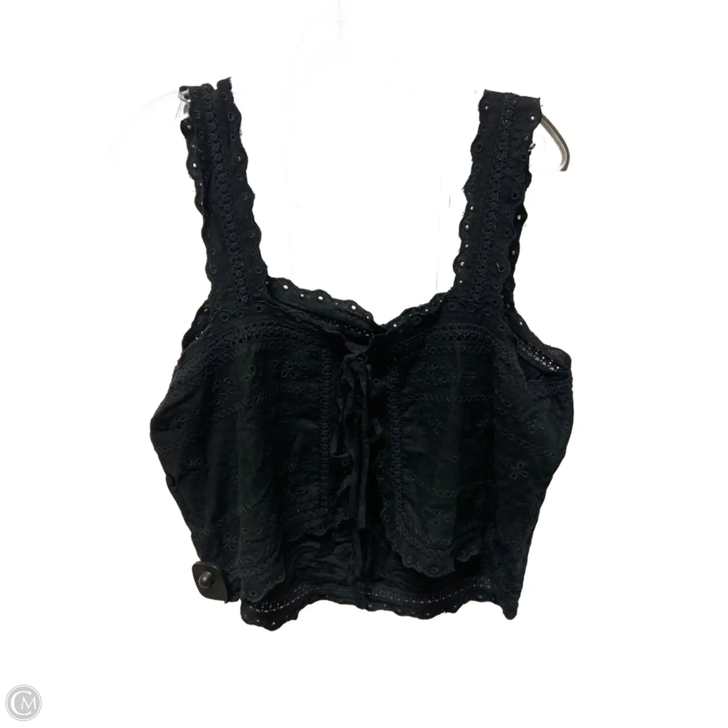 Top Sleeveless By Abercrombie And Fitch In Black, Size: Xl