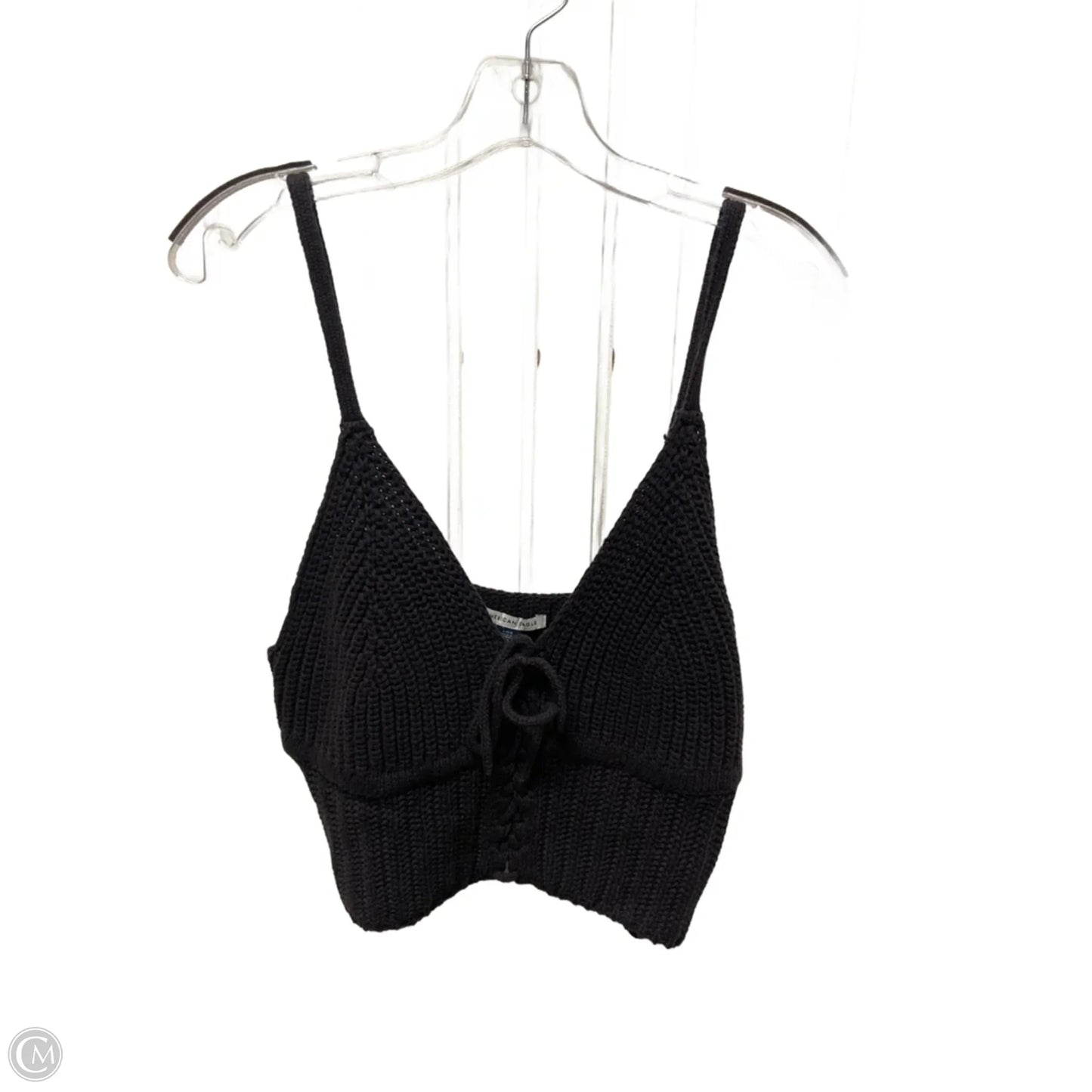 Top Sleeveless By American Eagle In Grey, Size: L