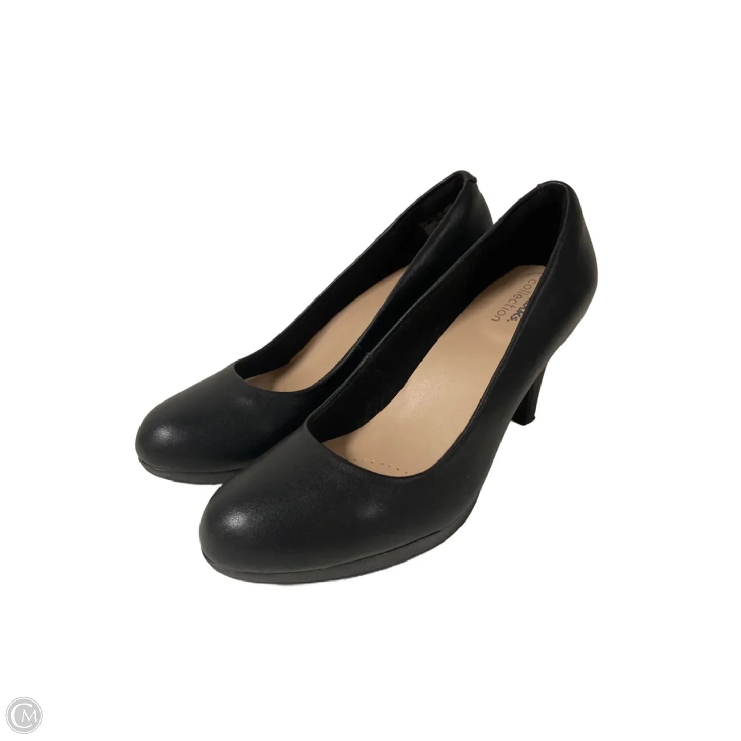 Shoes Heels Stiletto By Clarks In Black, Size: 7.5