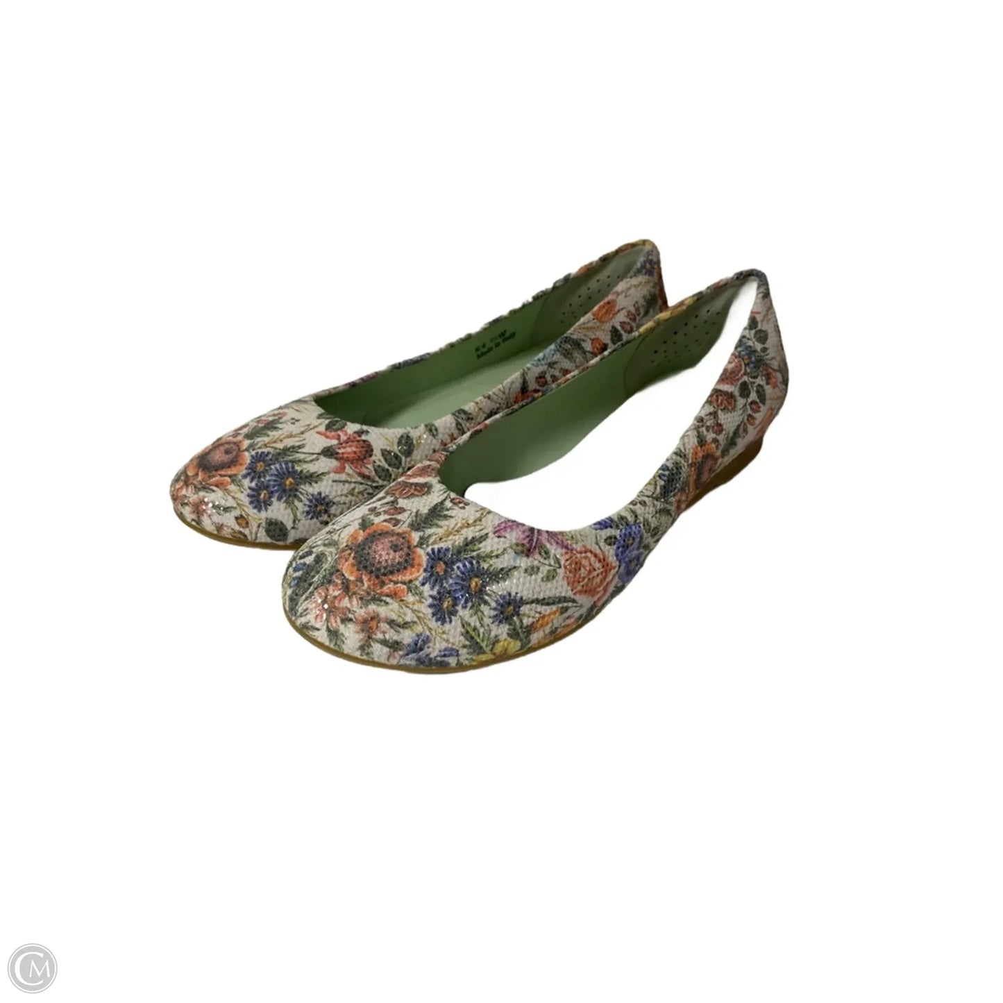 Shoes Flats By Sas In Floral Print, Size: 7.5