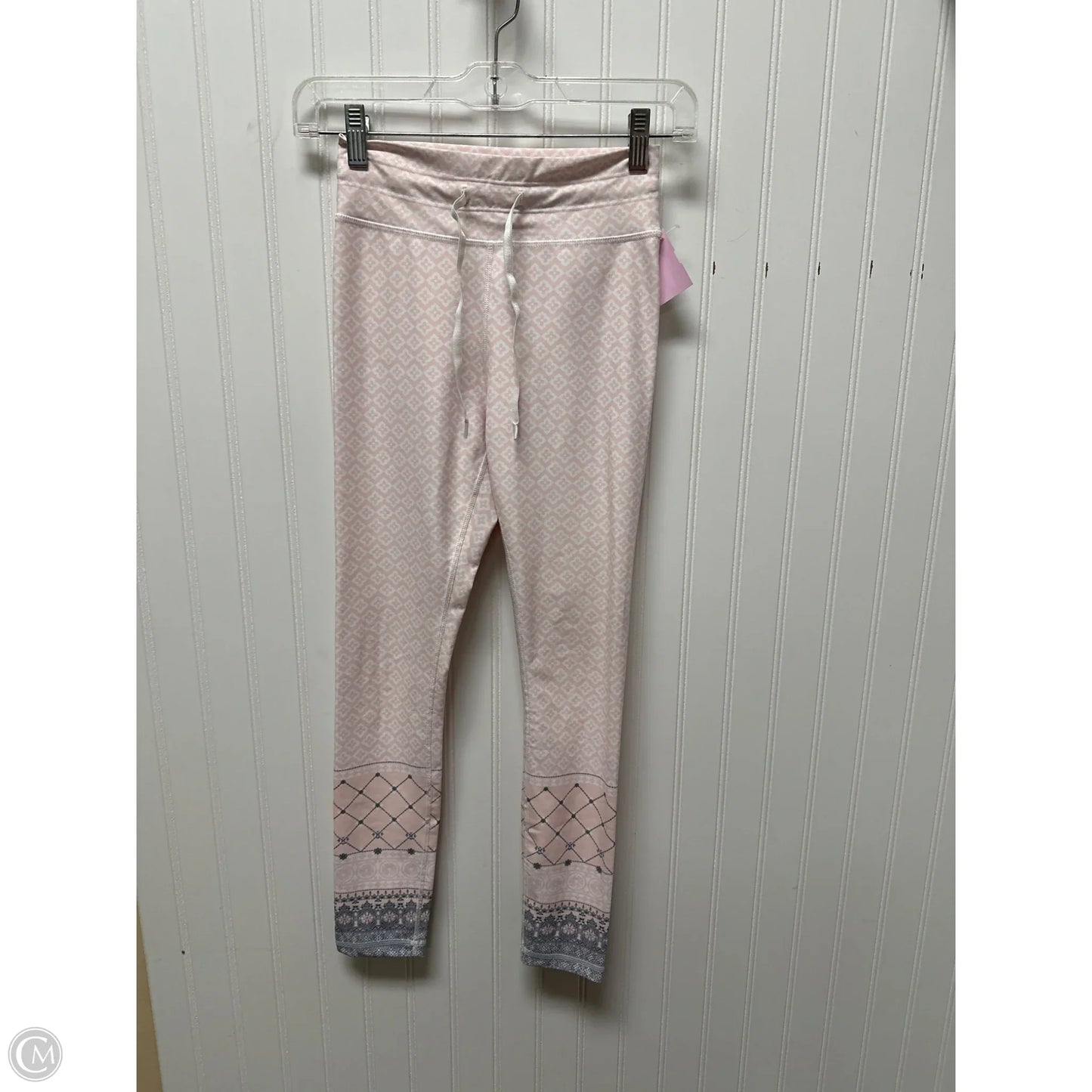 Athletic Leggings By White Fox In Pink, Size: Xs