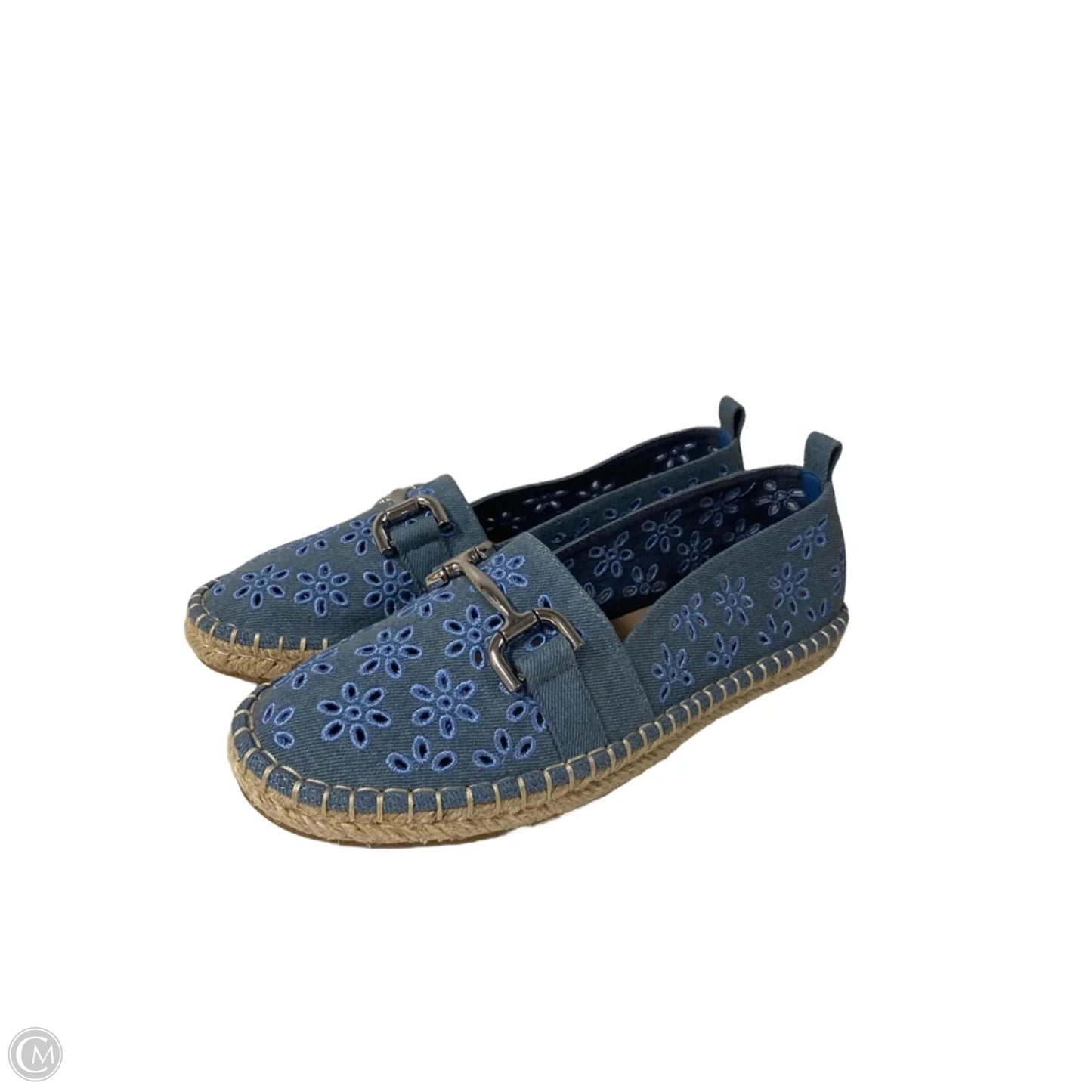 Shoes Flats By Bcbgeneration In Blue Denim, Size: 8