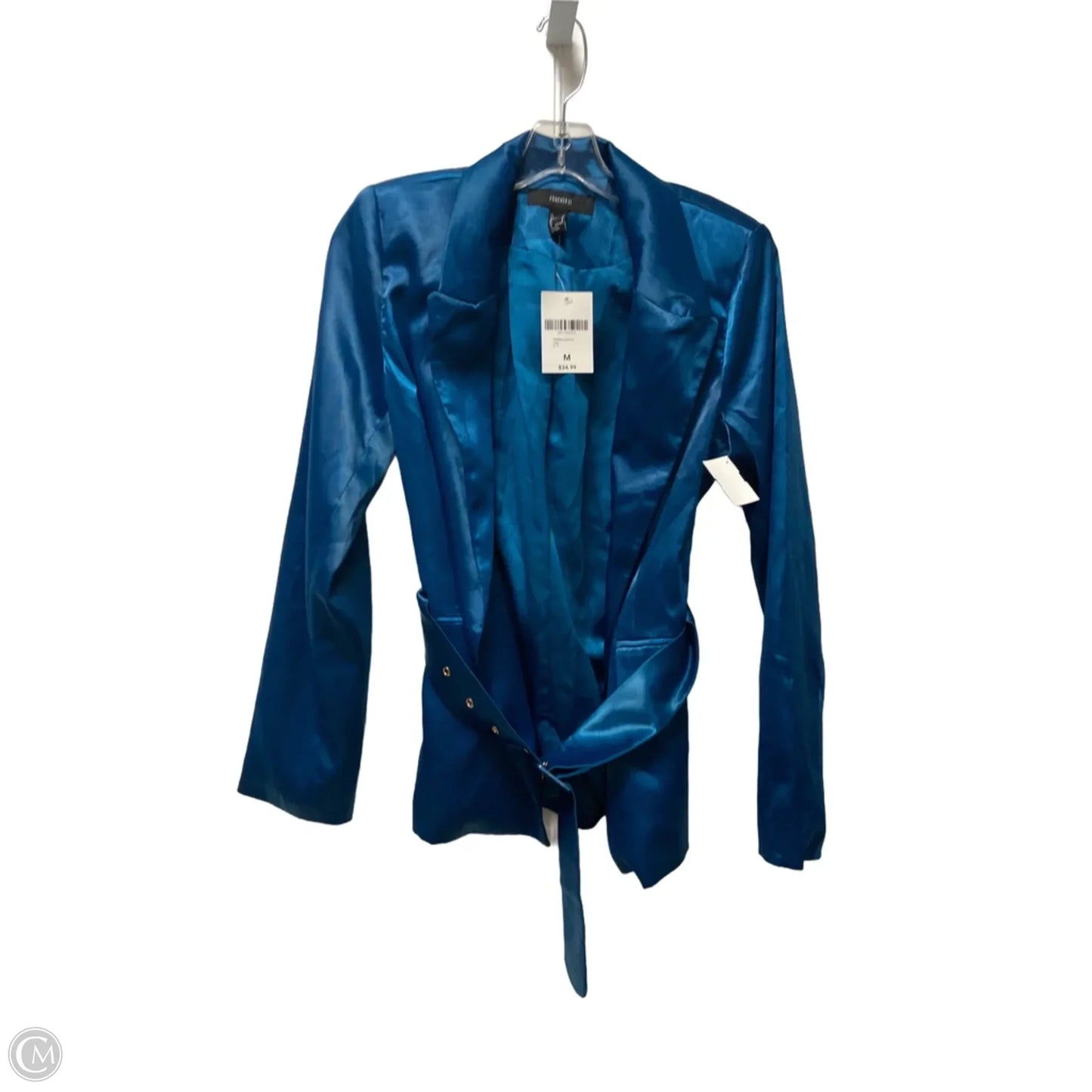 Blazer By Forever 21 In Blue, Size: M