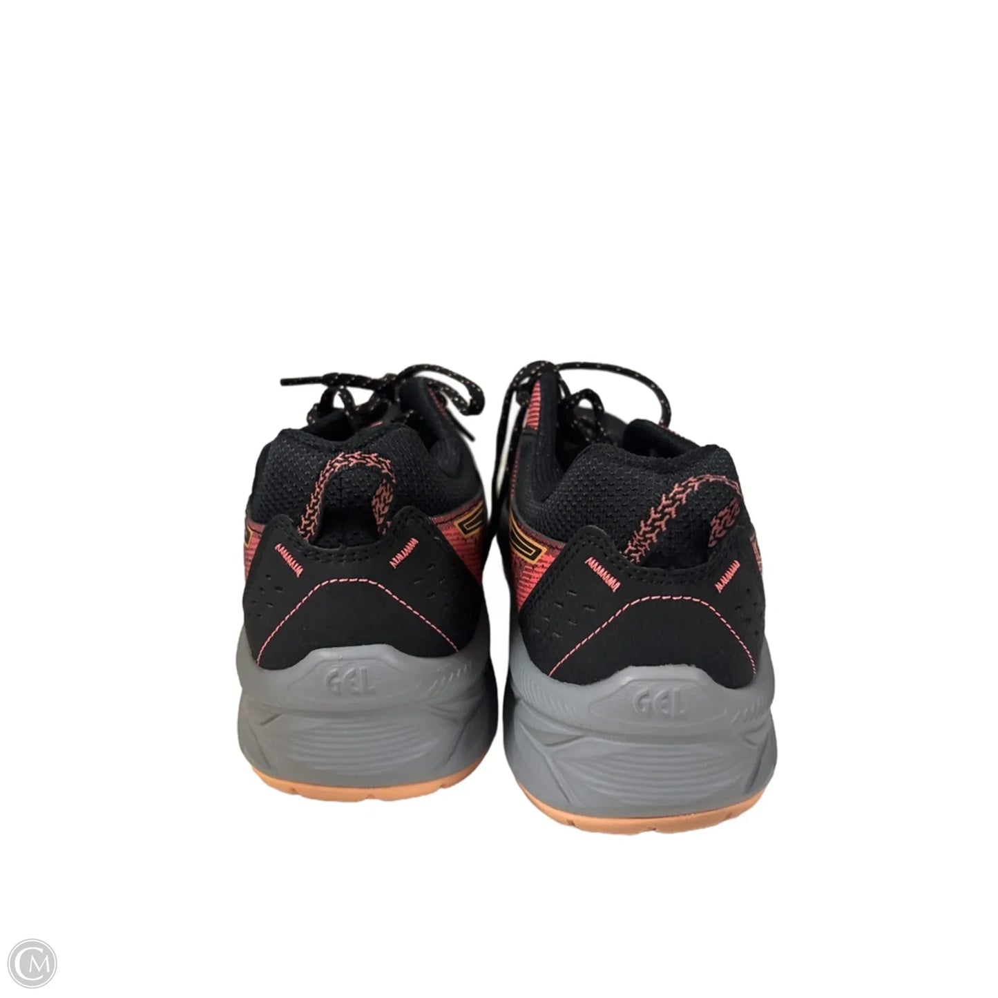 Shoes Athletic By Asics In Black & Pink, Size: 11