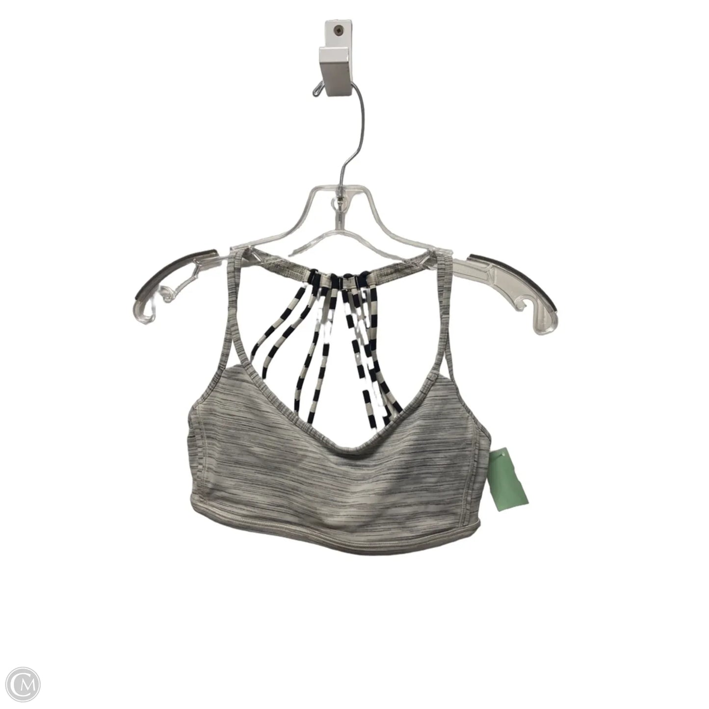 Athletic Bra By Lululemon In Grey, Size: S