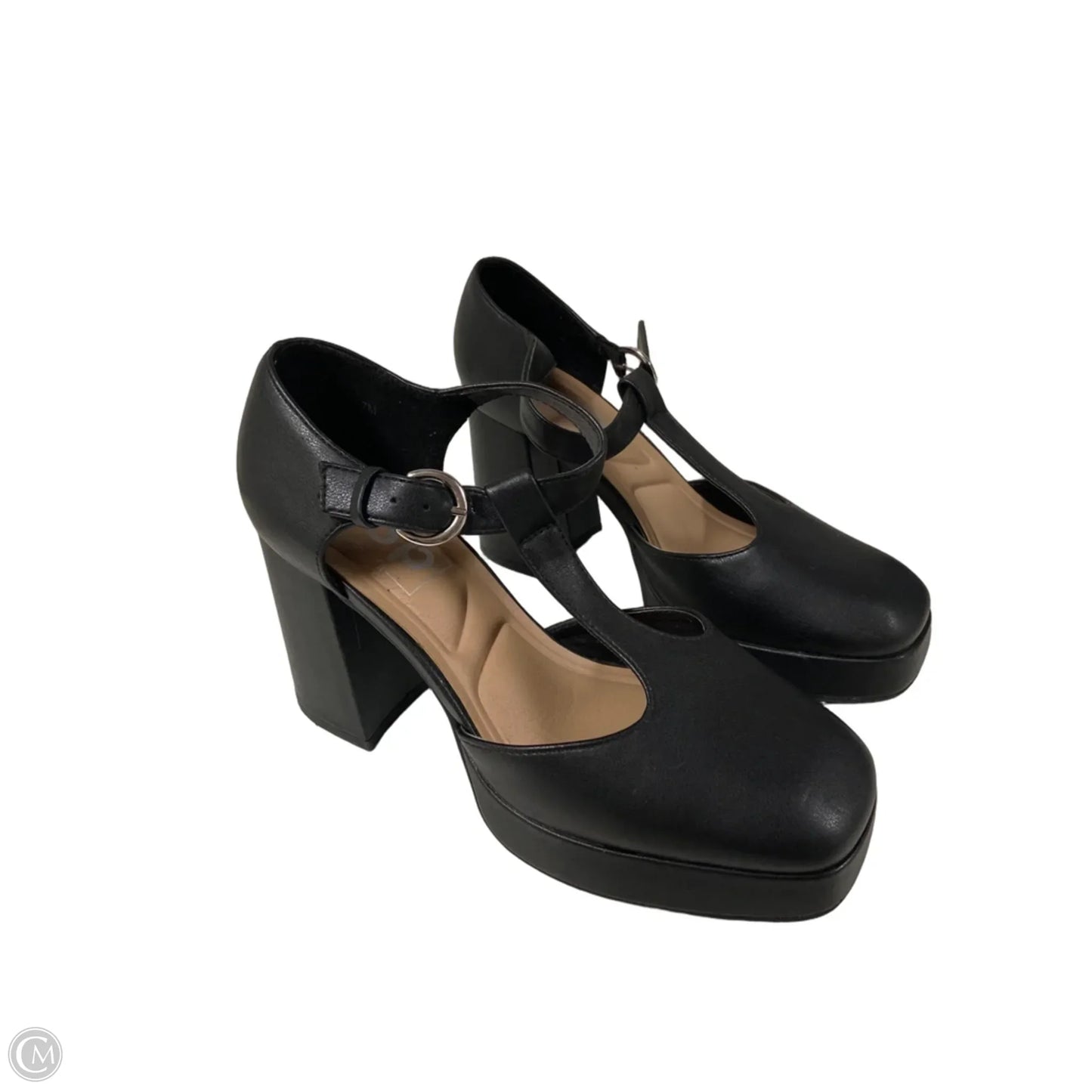 Shoes Heels Block By Clothes Mentor In Black, Size: 7