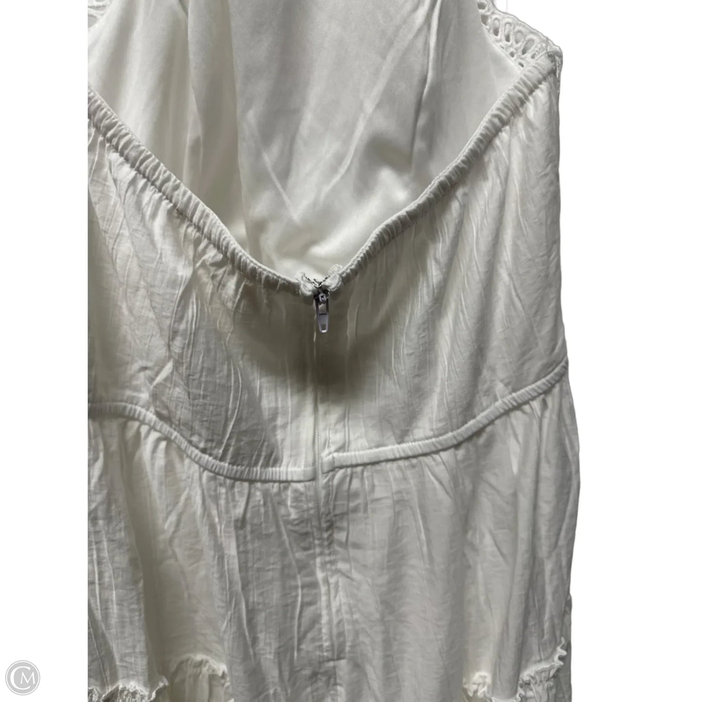 Dress Casual Maxi By Trixxi In White, Size: M