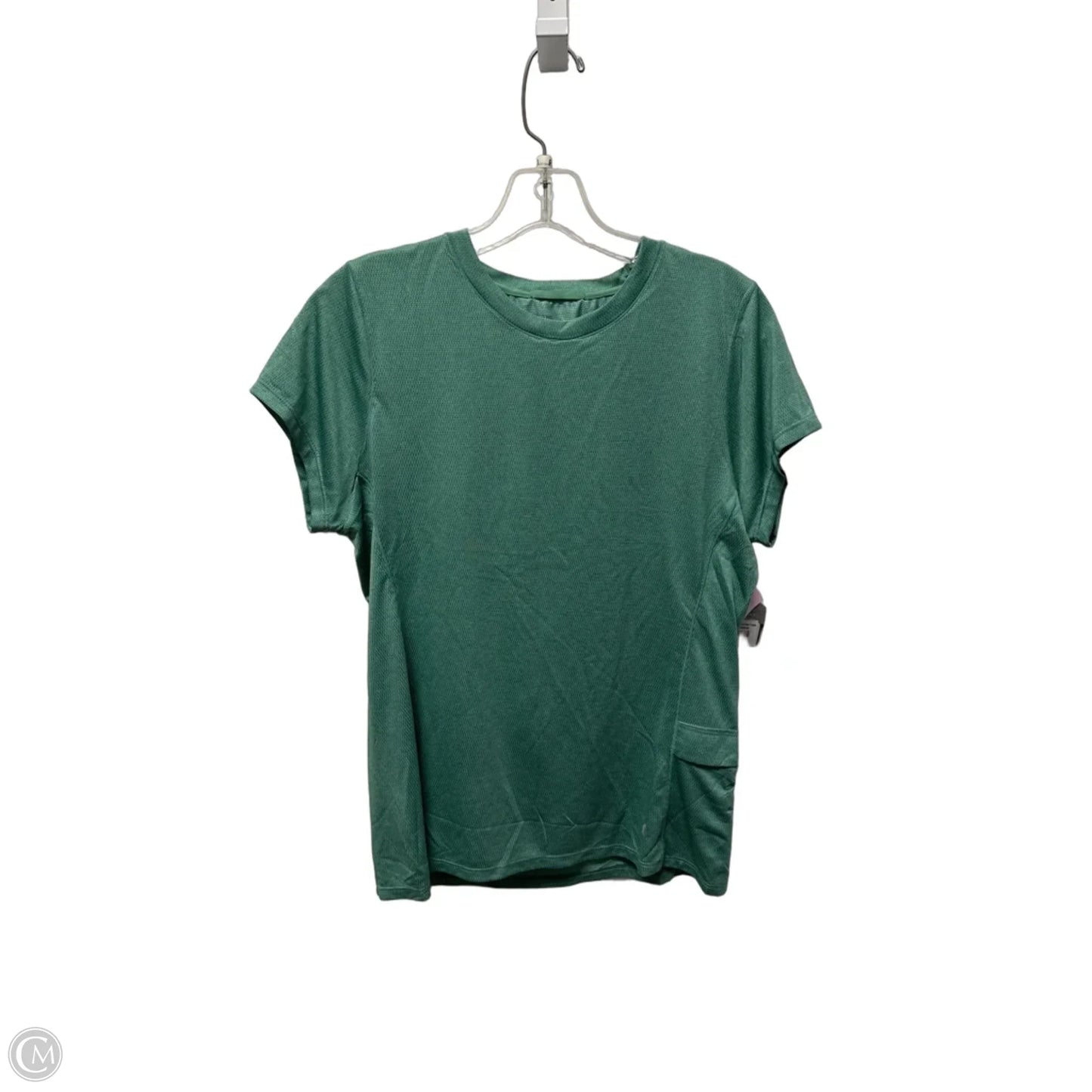 Athletic Top Short Sleeve By Clothes Mentor In Green, Size: M