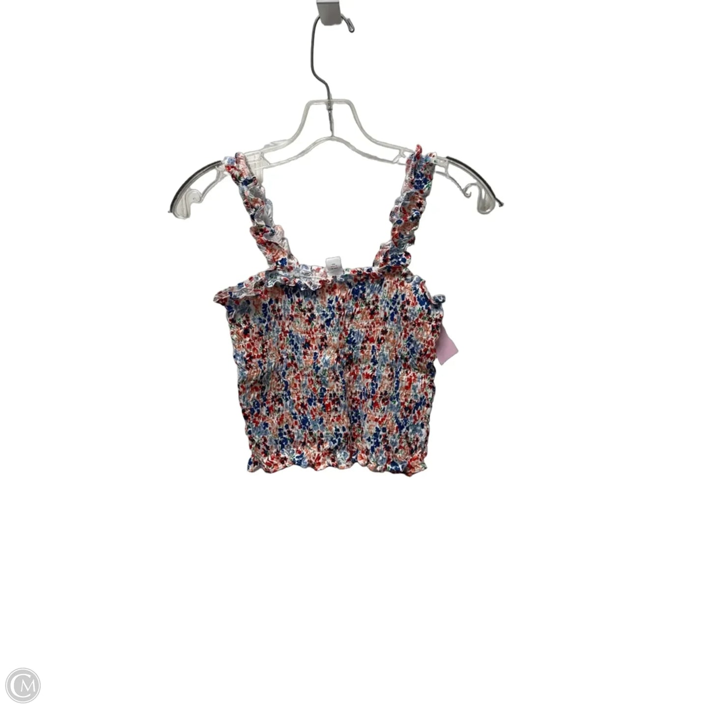 Top Sleeveless By Old Navy In Floral Print, Size: Xs