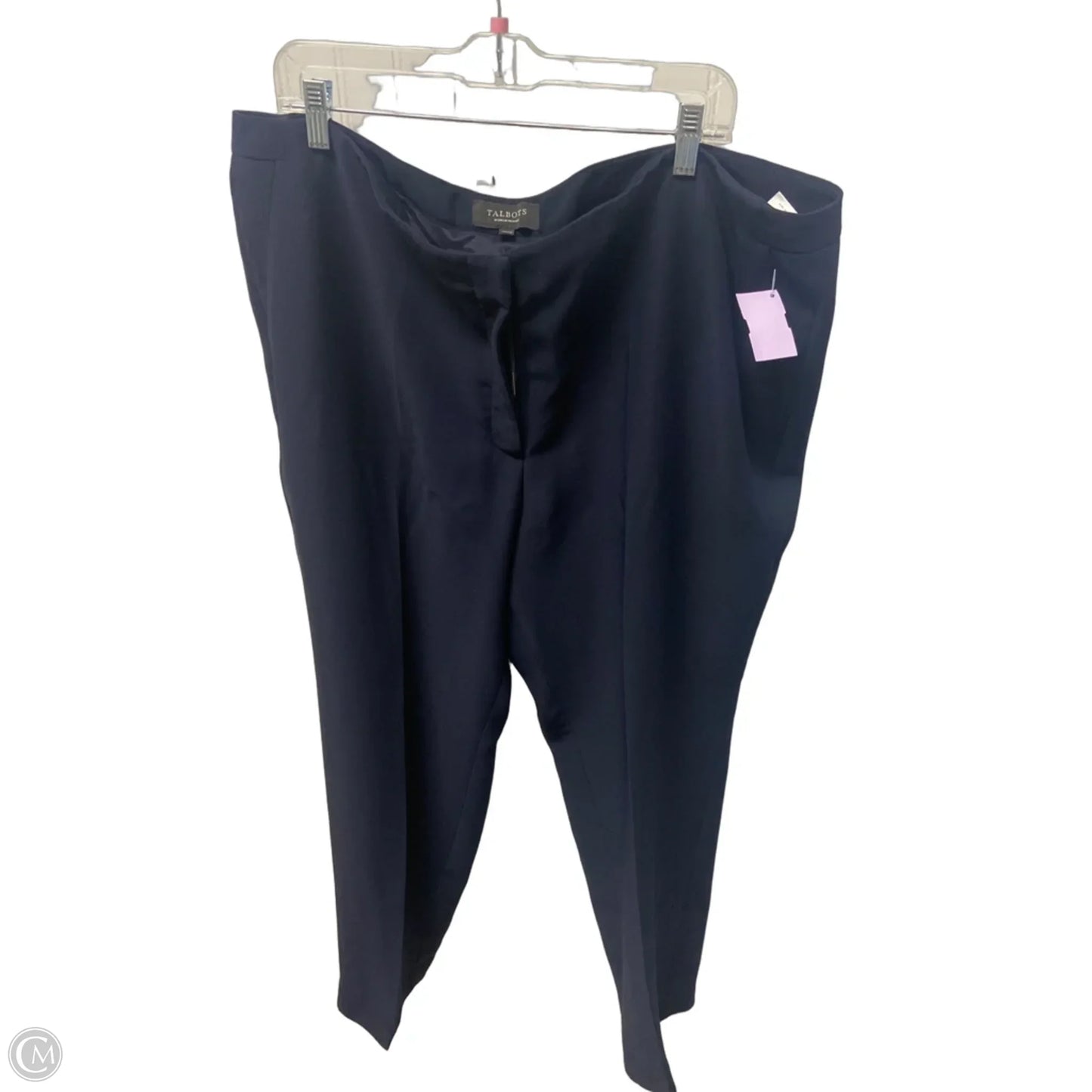 Pants Dress By Talbots In Navy, Size: 22