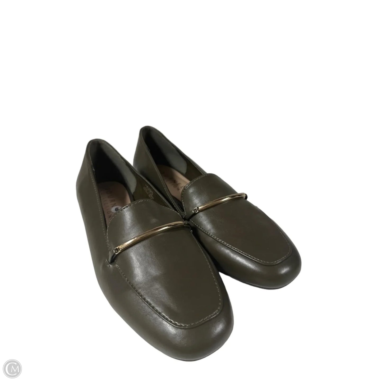 Shoes Flats By Clothes Mentor In Green, Size: 9