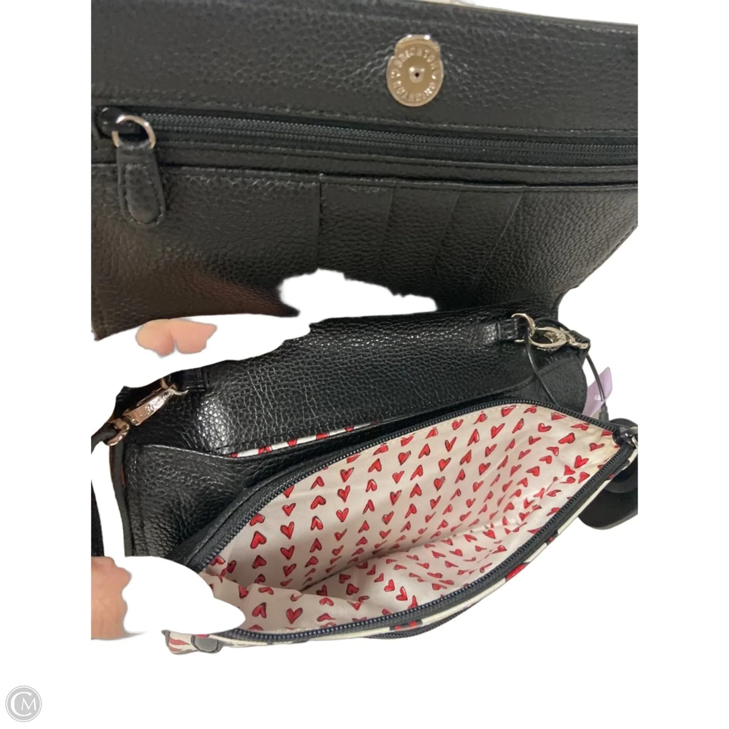 Handbag Leather By Brighton, Size: Small