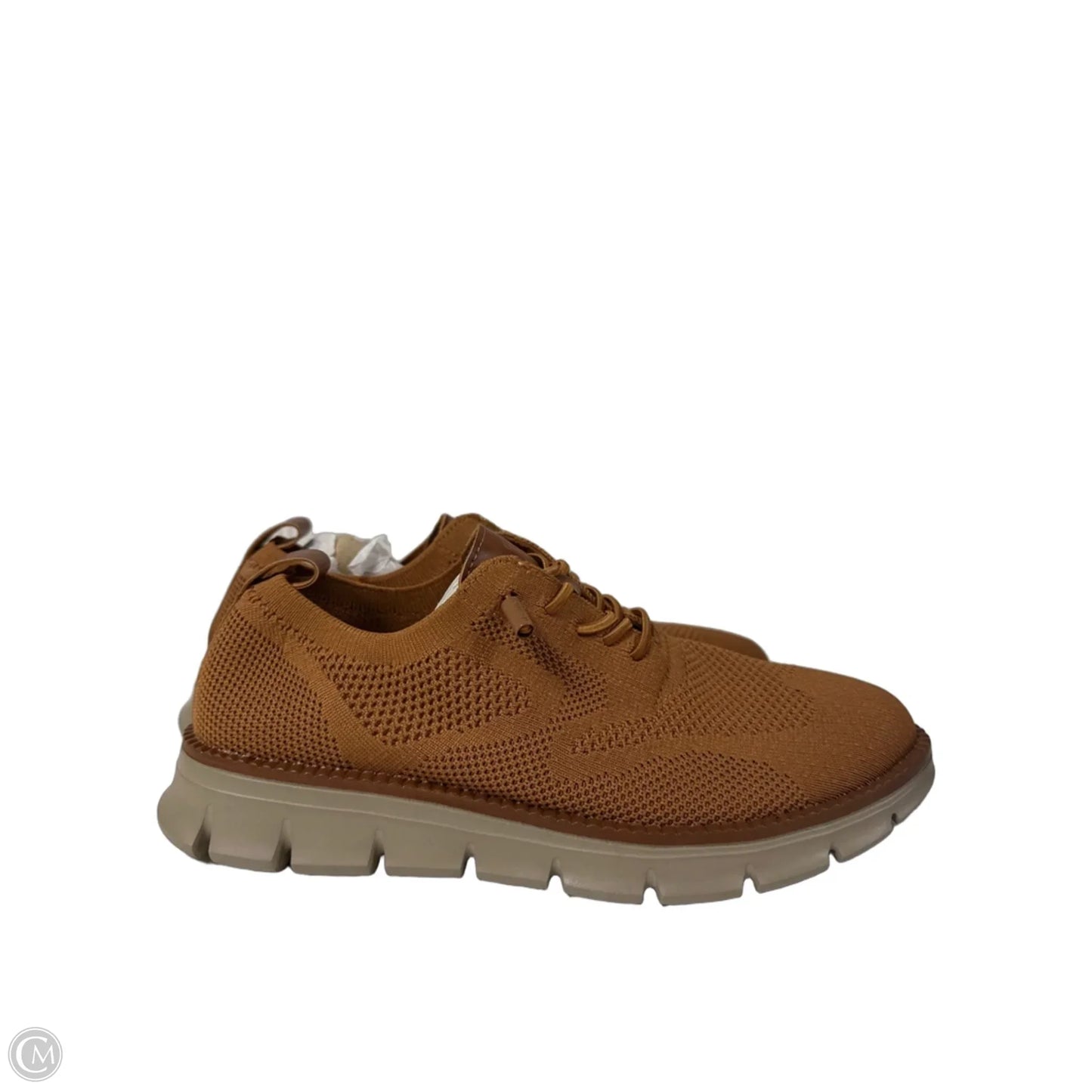 Shoes Flats By Clothes Mentor In Tan, Size: 9.5