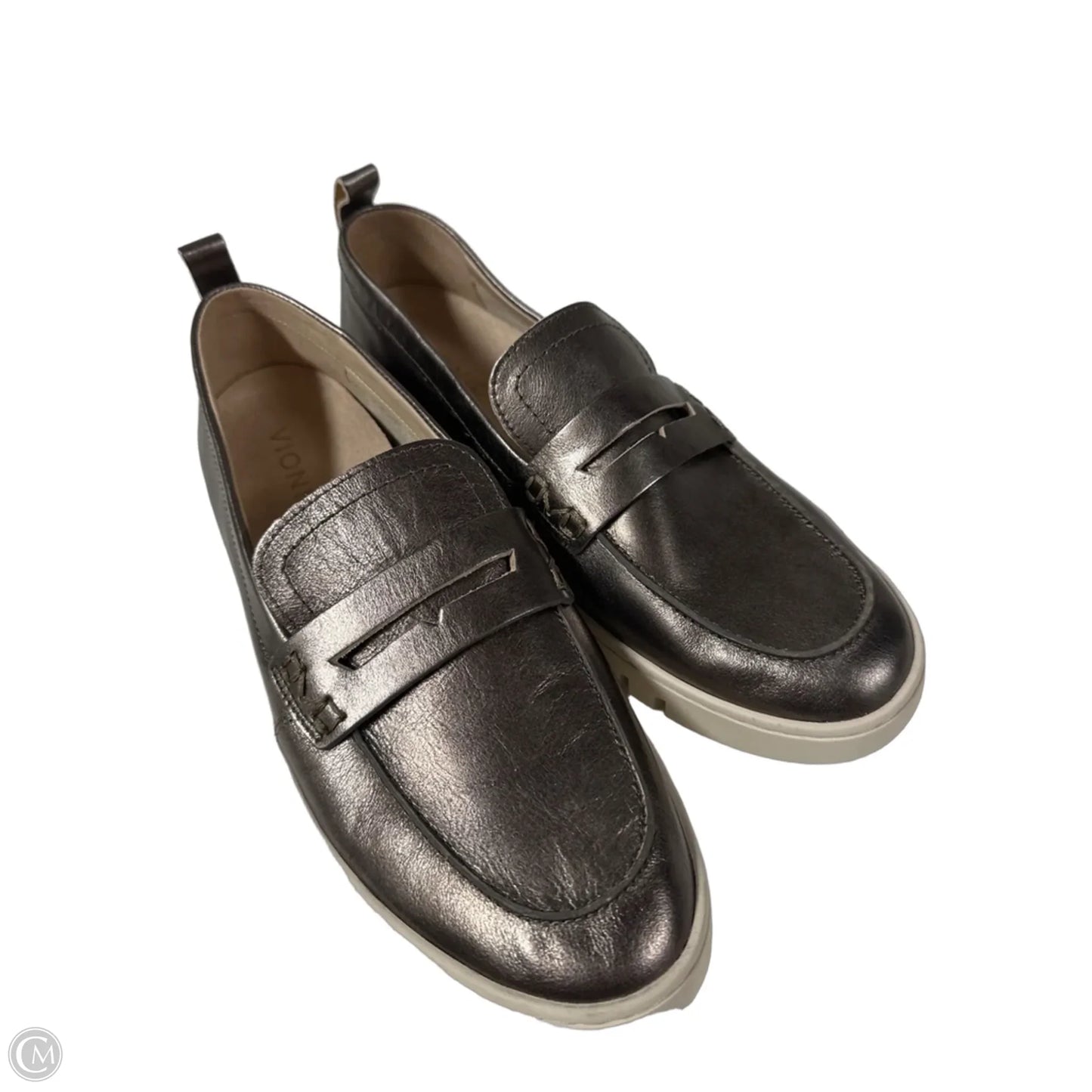 Shoes Flats By Vionic In Grey, Size: 9
