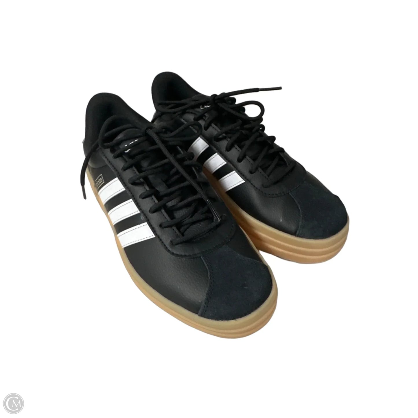 Shoes Sneakers By Adidas In Black & White, Size: 9