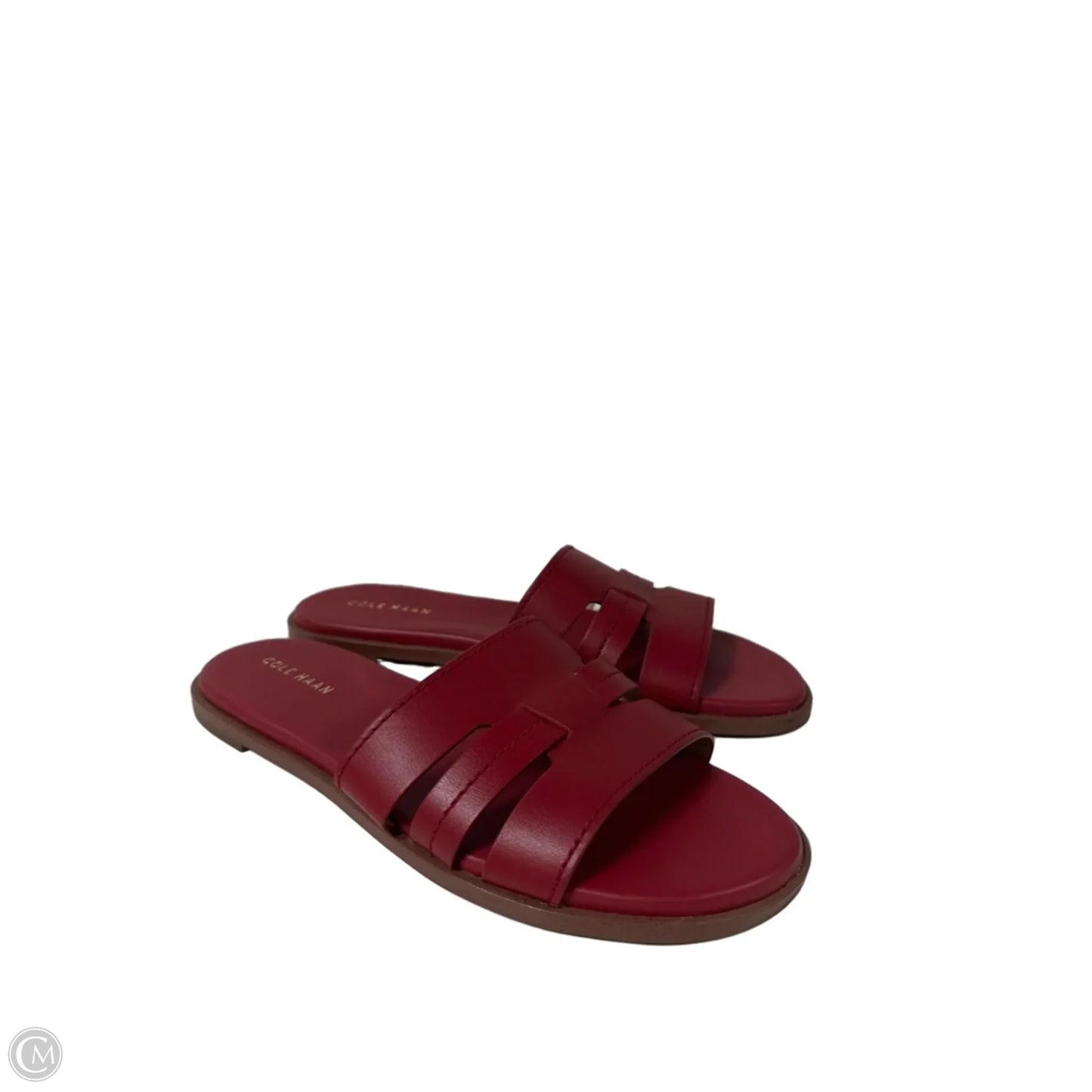 Sandals Flats By Cole-haan In Red, Size: 8