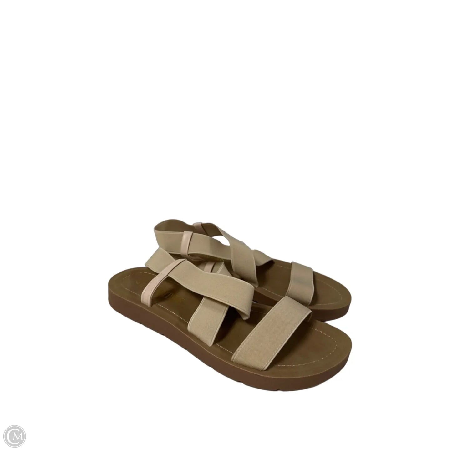 Sandals Flats By Dream Pairs In Beige, Size: 7