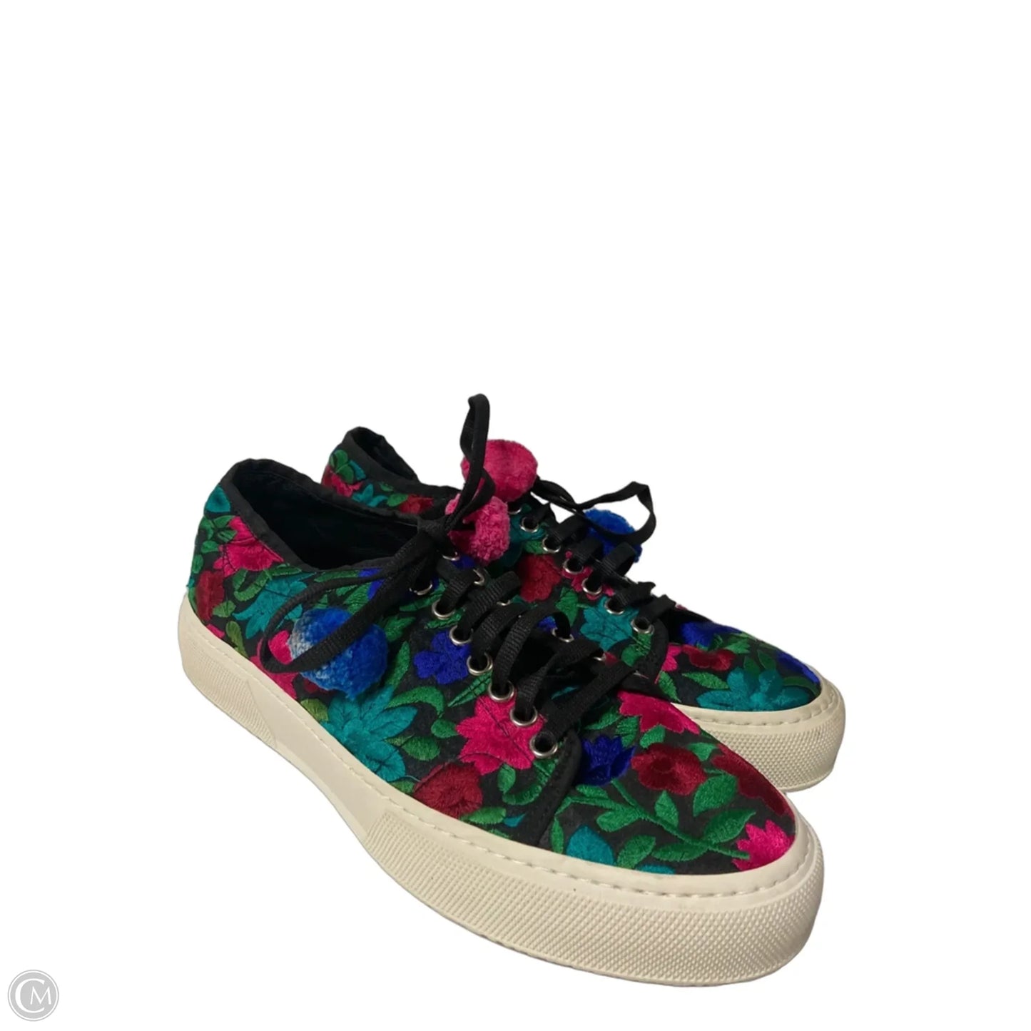 Shoes Sneakers By Clothes Mentor In Floral Print, Size: 10