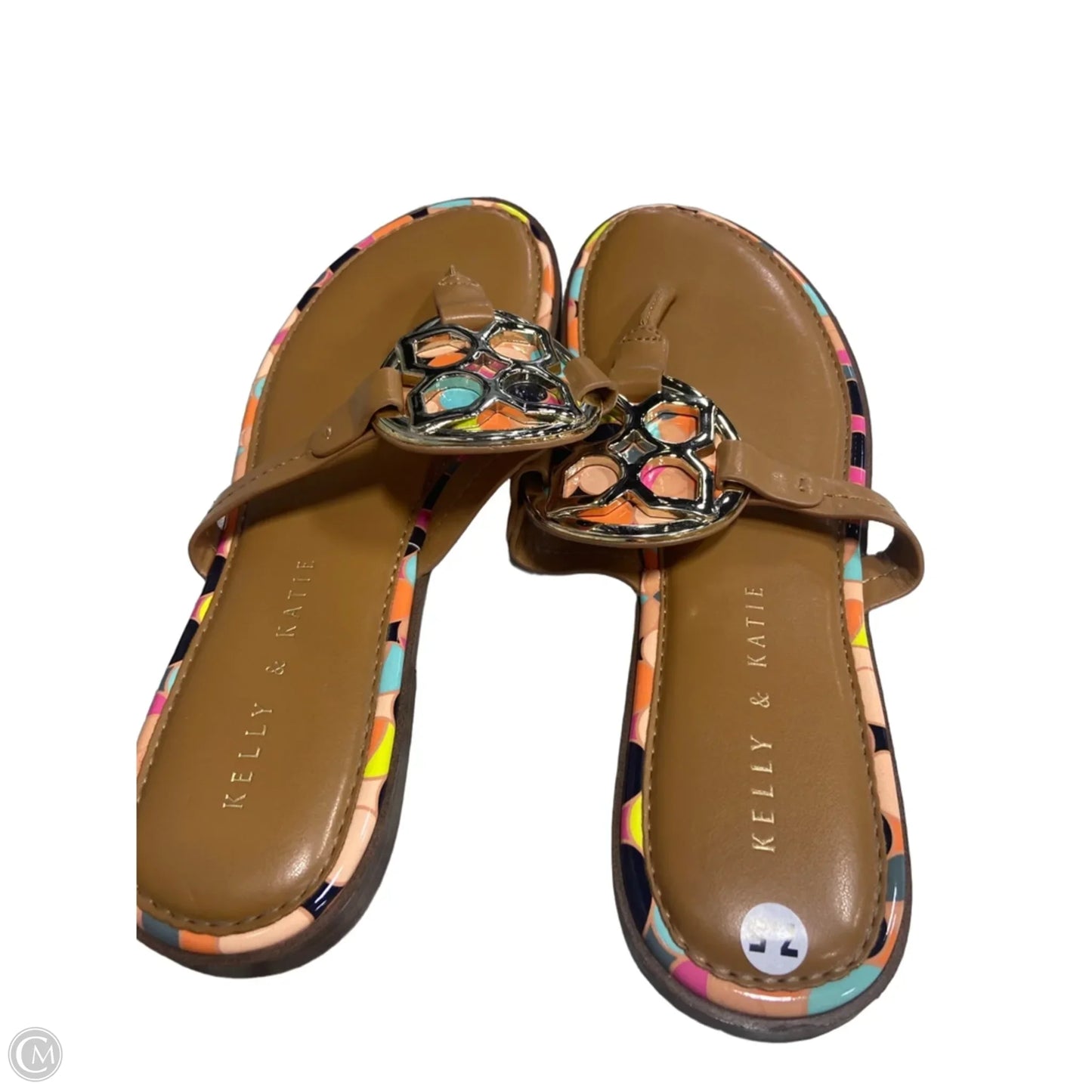 Sandals Flats By Kelly And Katie In Tan, Size: 7.5