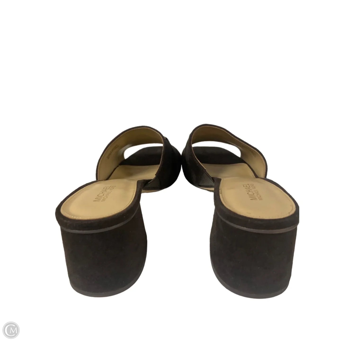 Sandals Designer By Michael Kors In Brown, Size: 9