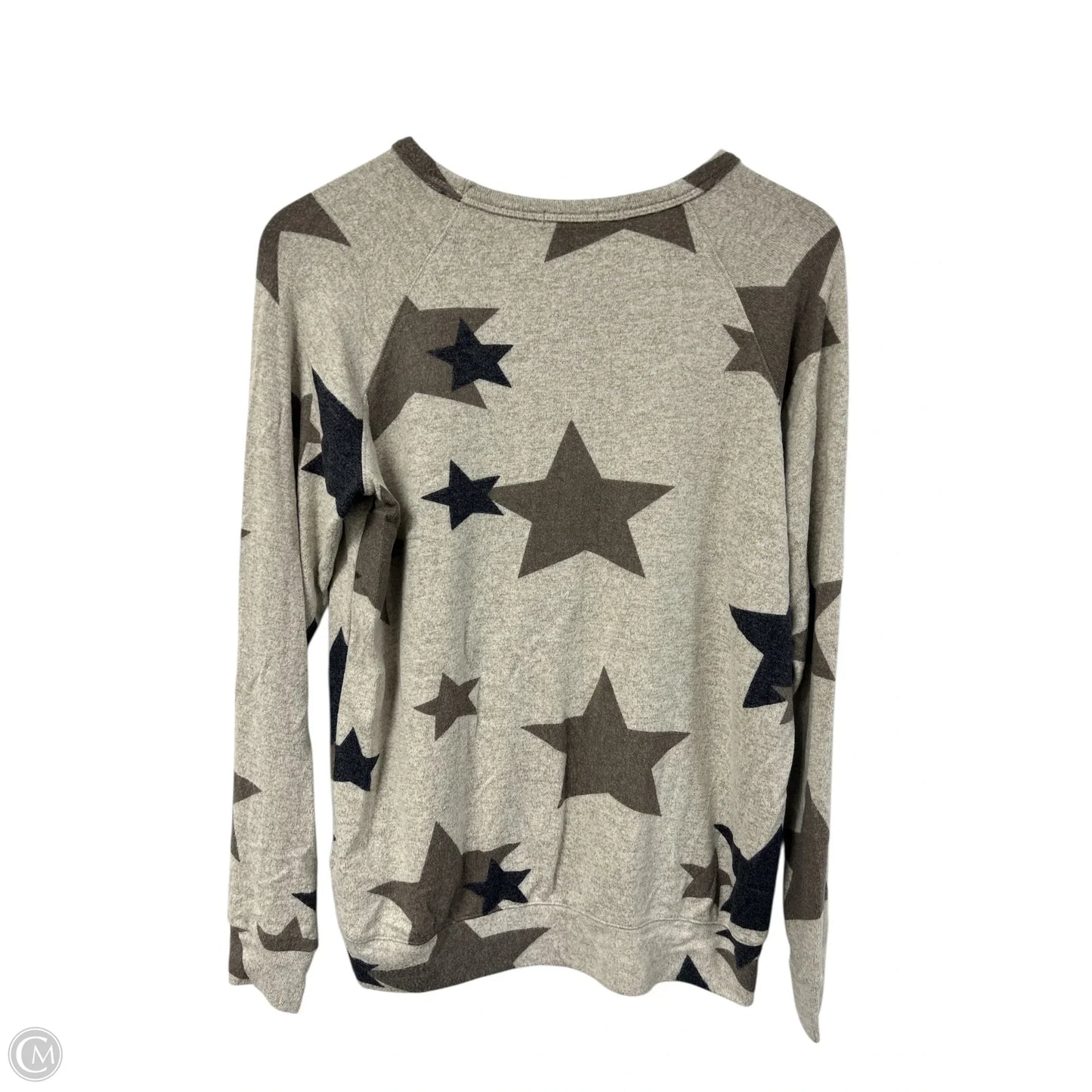 Top Long Sleeve By Buffalo David Bitton In Grey, Size: S