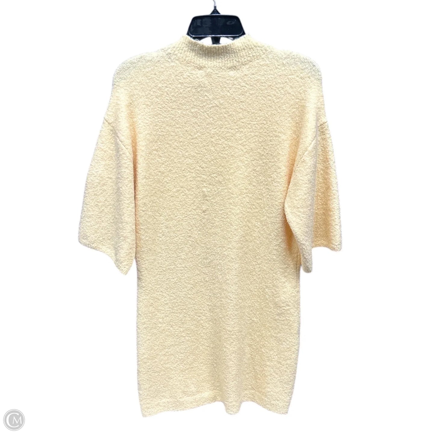 Dress Sweater By Abercrombie And Fitch In Yellow, Size: M