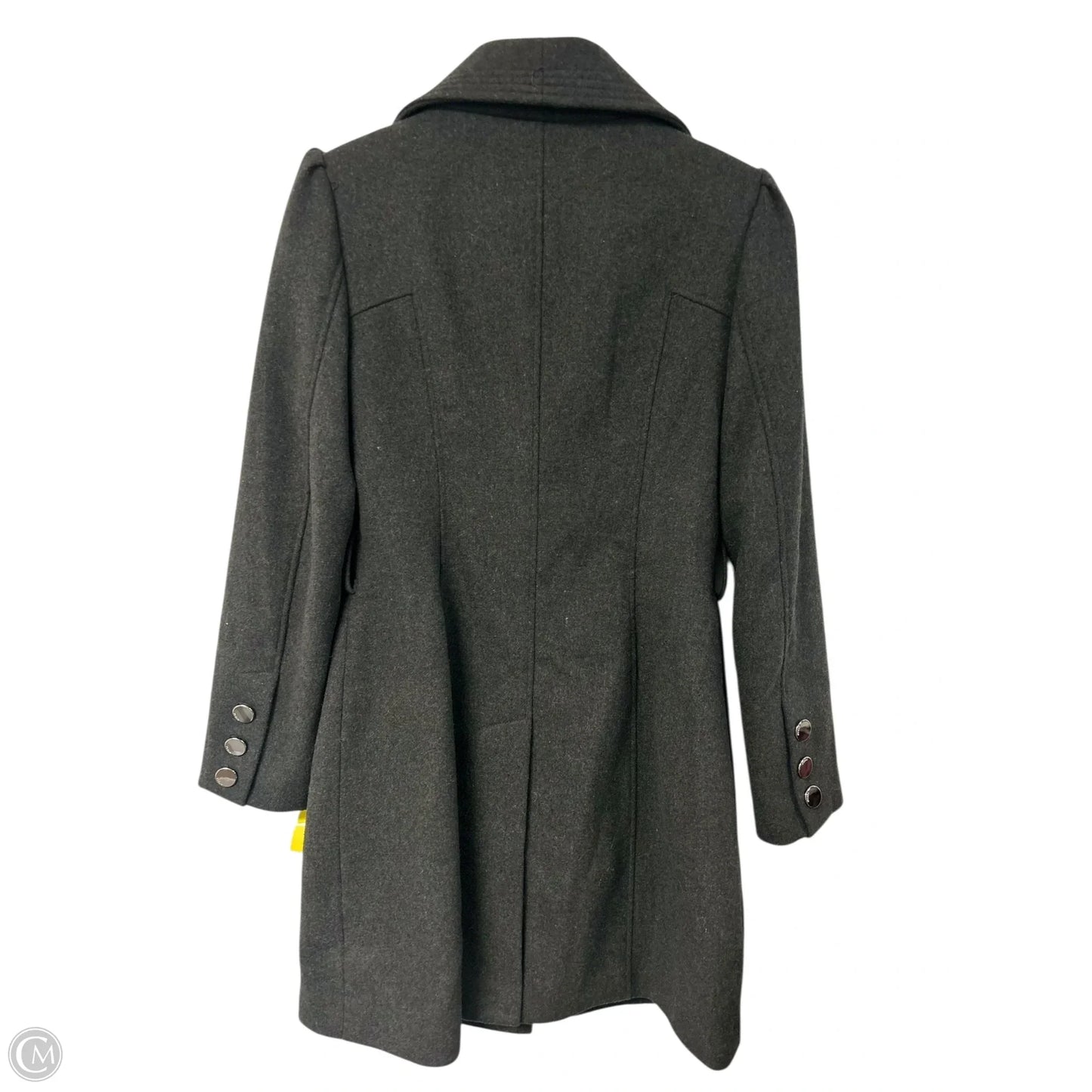 Coat Peacoat By Guess In Grey, Size: S