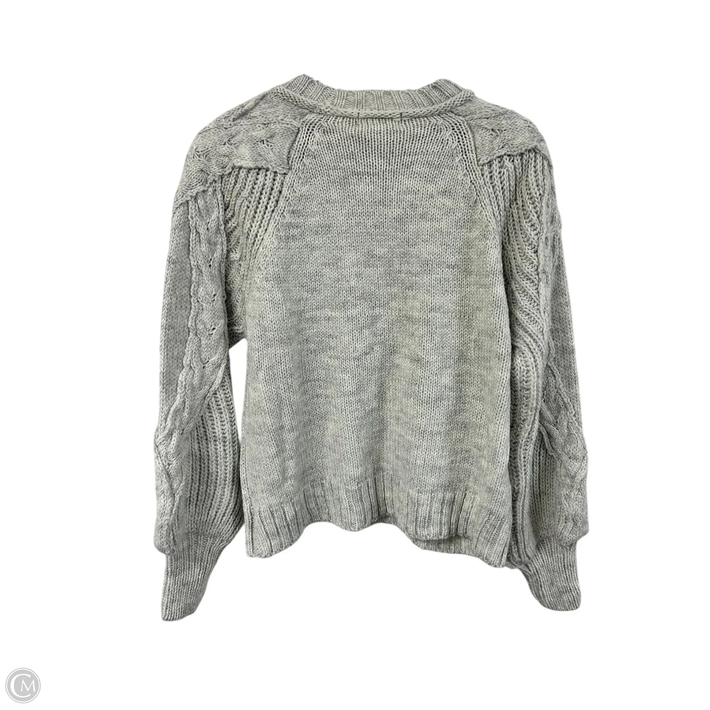 Sweater By Zenana In Grey, Size: Xl