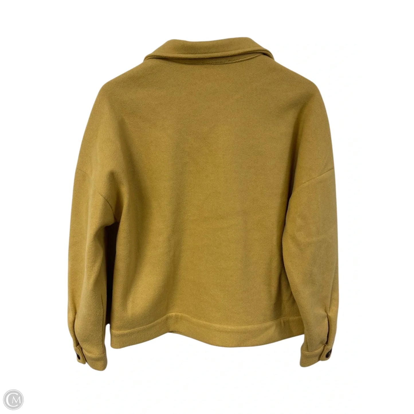 Jacket Shirt By Staccato In Yellow, Size: M