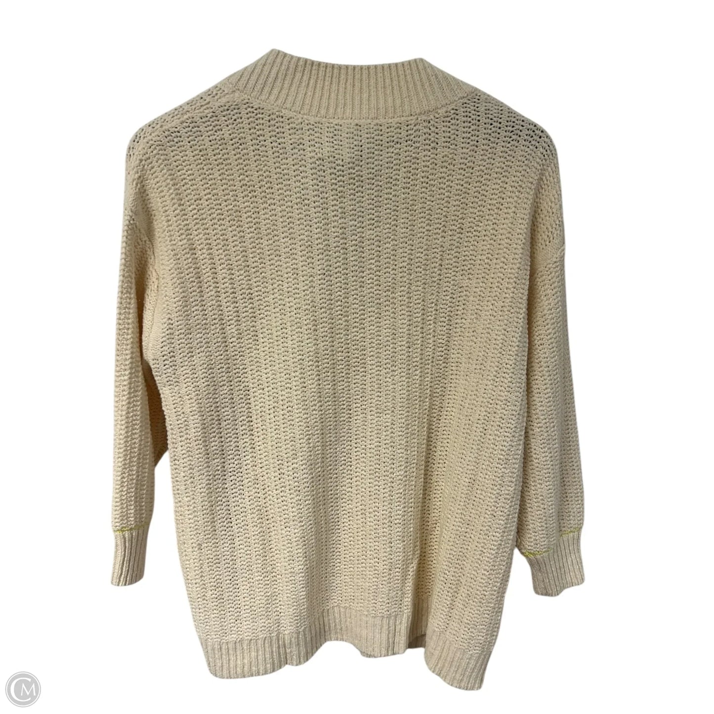 Sweater By Cabi In White, Size: M