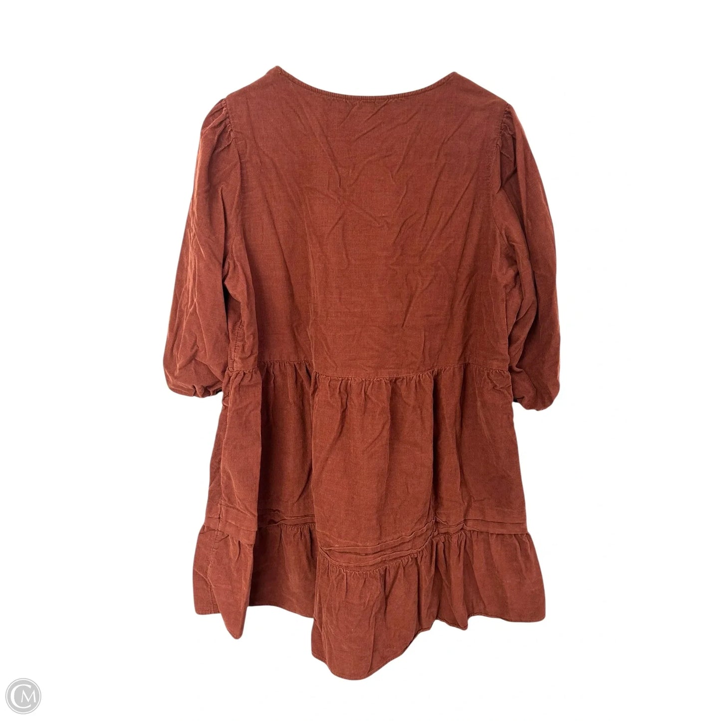 Dress Casual Short By Time And Tru In Brown, Size: Xl