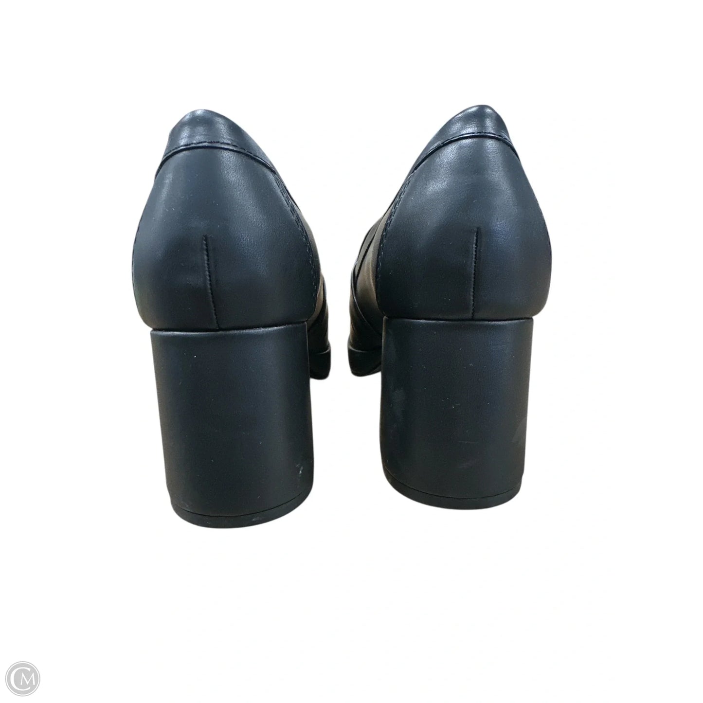 Shoes Heels Block By Nine West In Black, Size: 7.5